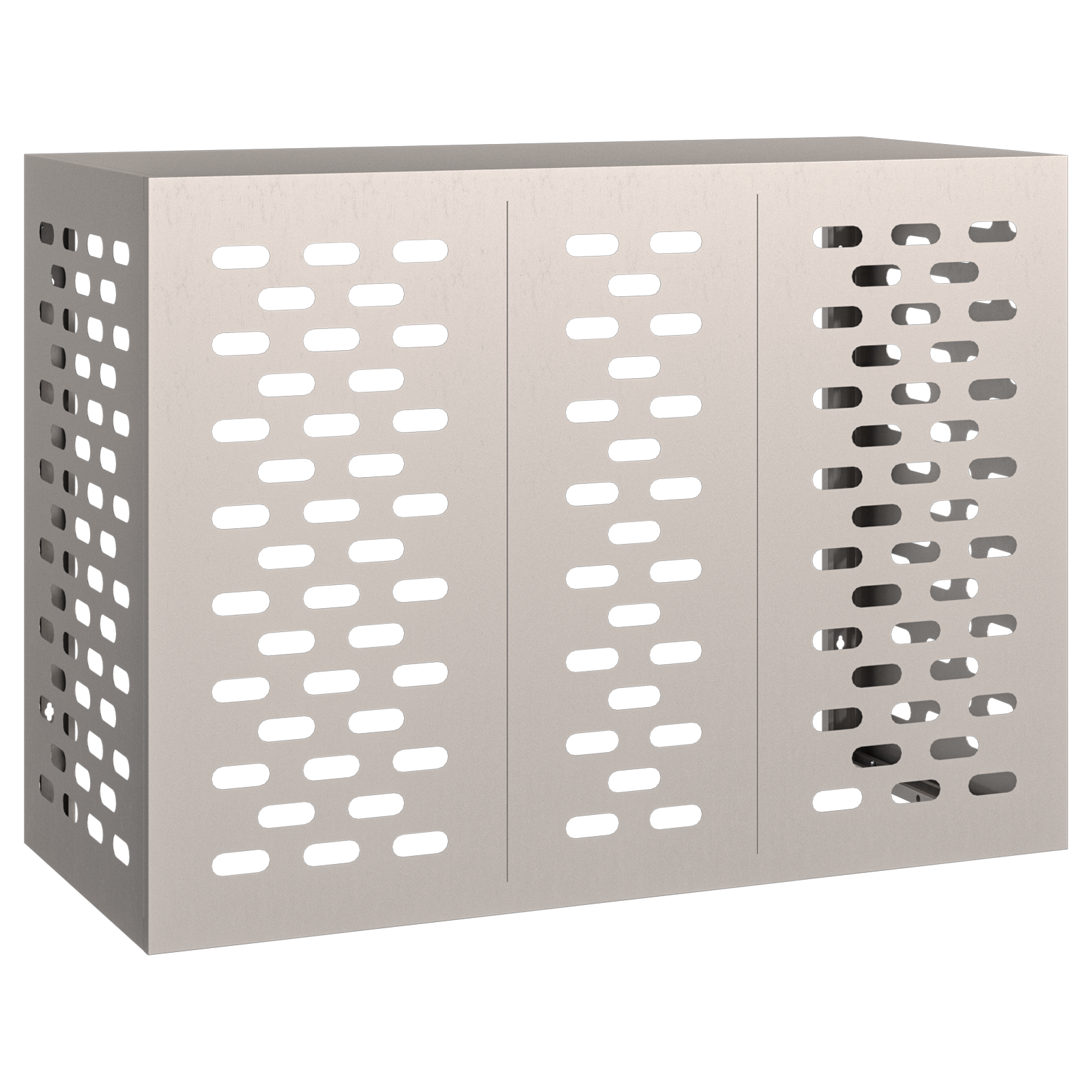 AC Cover 110x50x80 cm Weather-Resistant Steel - Image 5