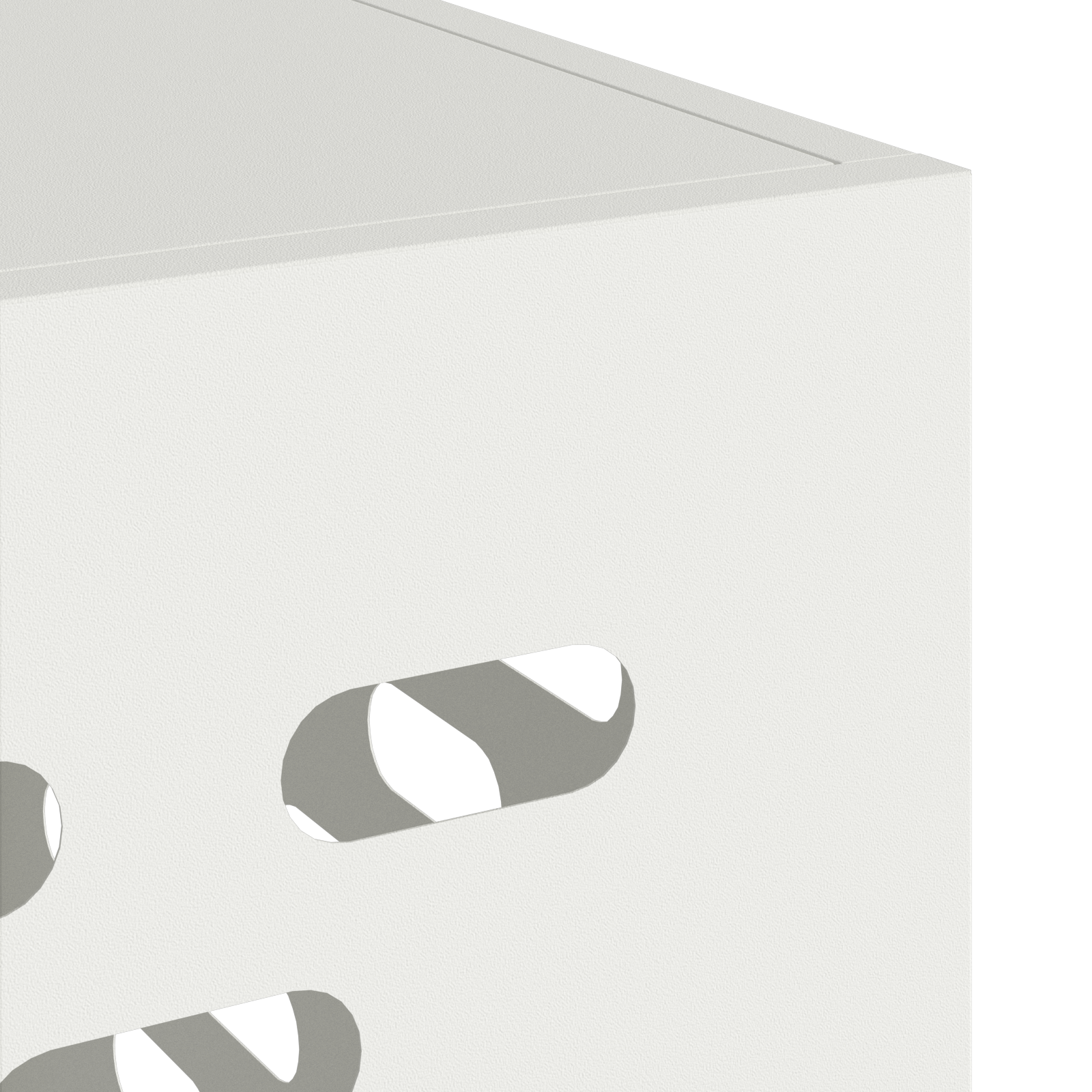 Air Conditioner Cover White 110x50x105 cm Steel - Image 8