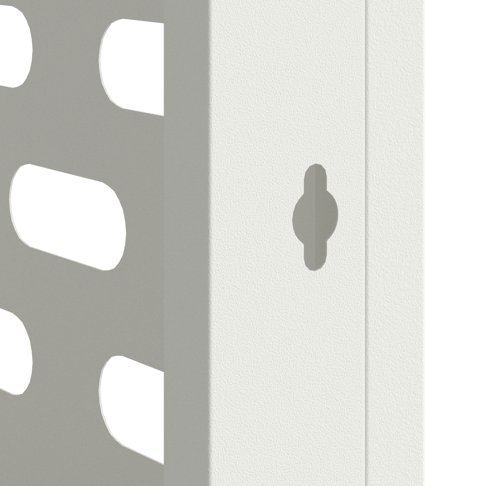 Air Conditioner Cover White 110x50x105 cm Steel - Image 10