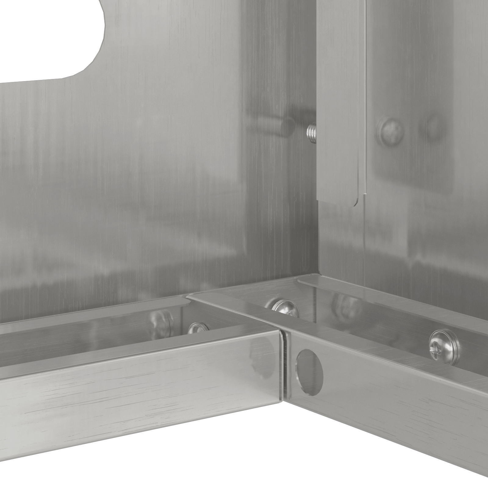 Air Conditioner Cover 110x50x105 cm Stainless Steel - Image 9