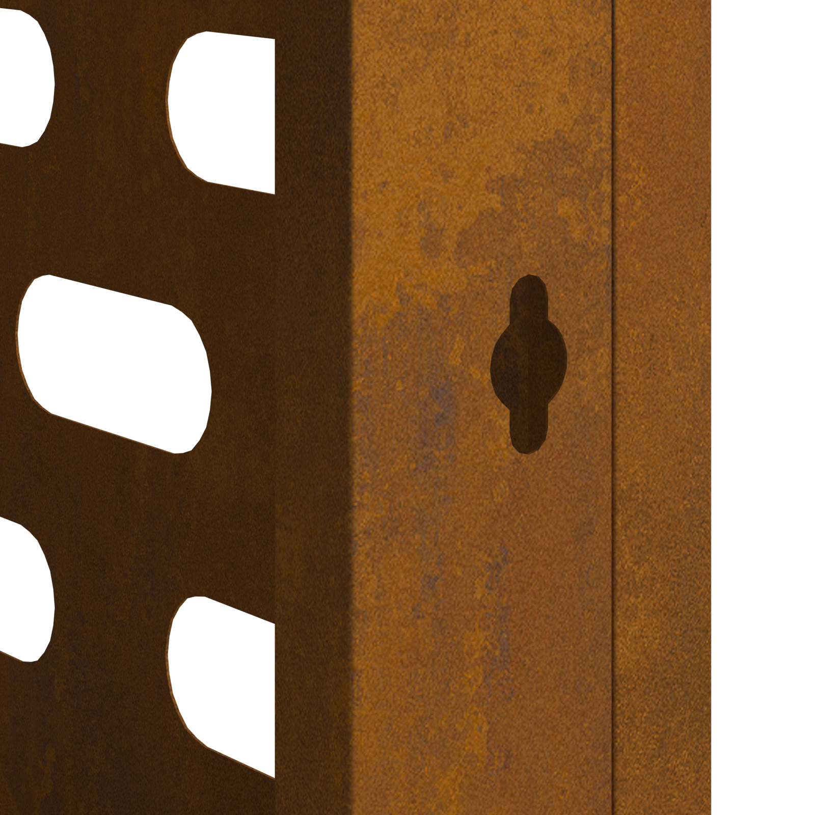 Air Conditioner Cover 110x50x105 cm Weathering Steel - Image 10