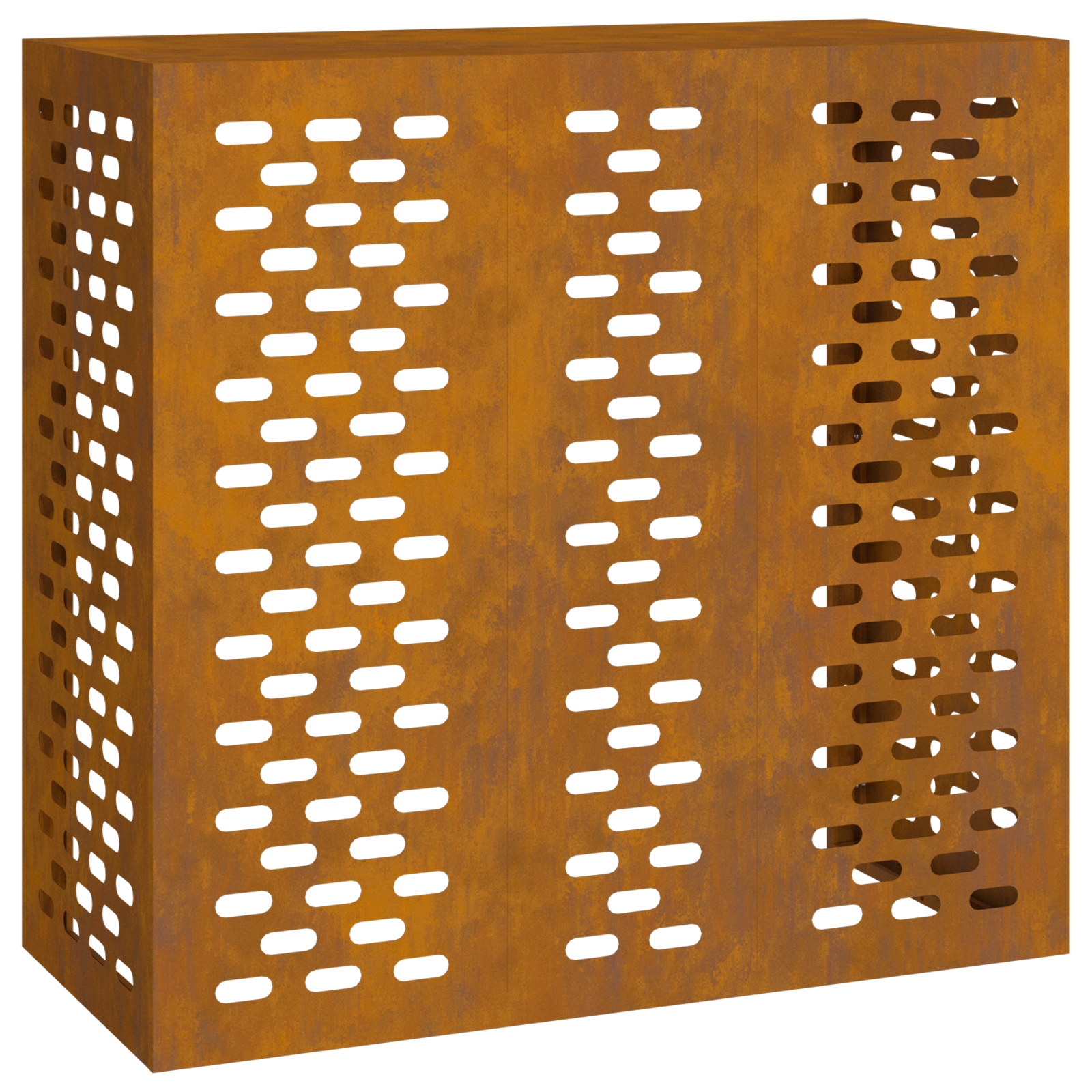 Air Conditioner Cover 110x50x105 cm Weathering Steel - Image 2