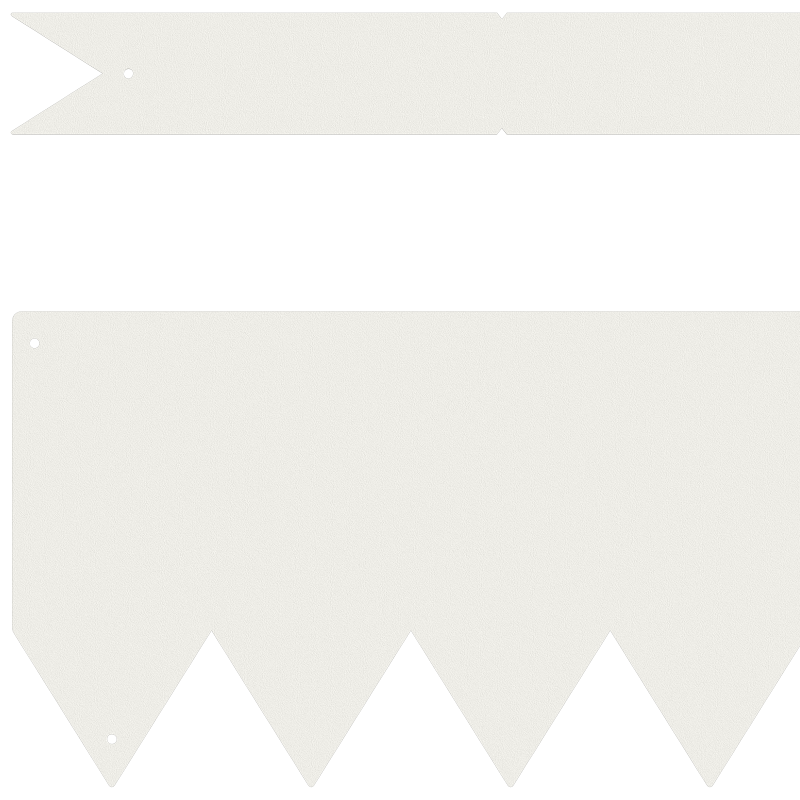 Lawn Edgings 10 pcs White 100x0,5x15 cm Steel - Image 3