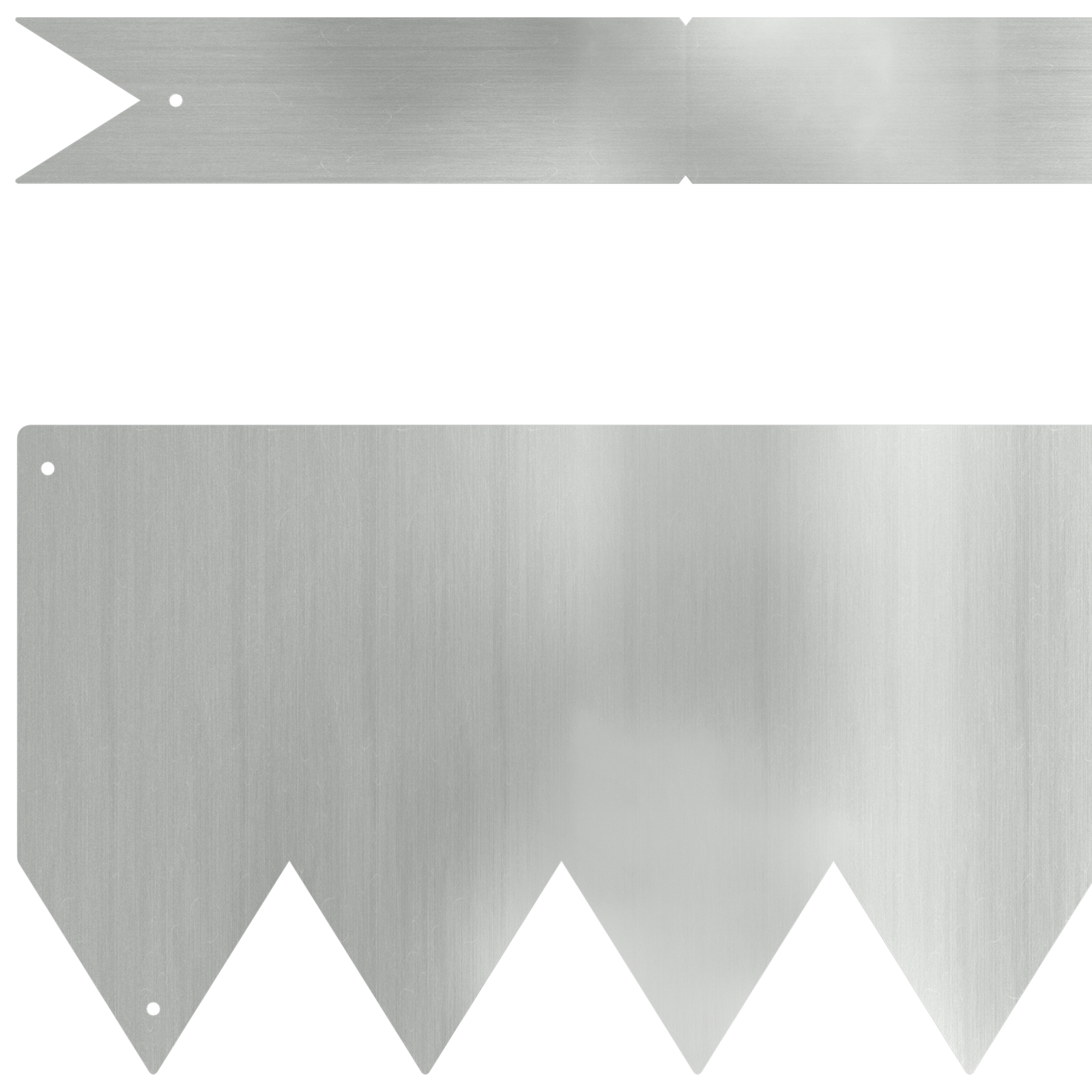 Lawn Edgings 50 pcs 100x0.5x15 cm Galvanised Steel - Image 3