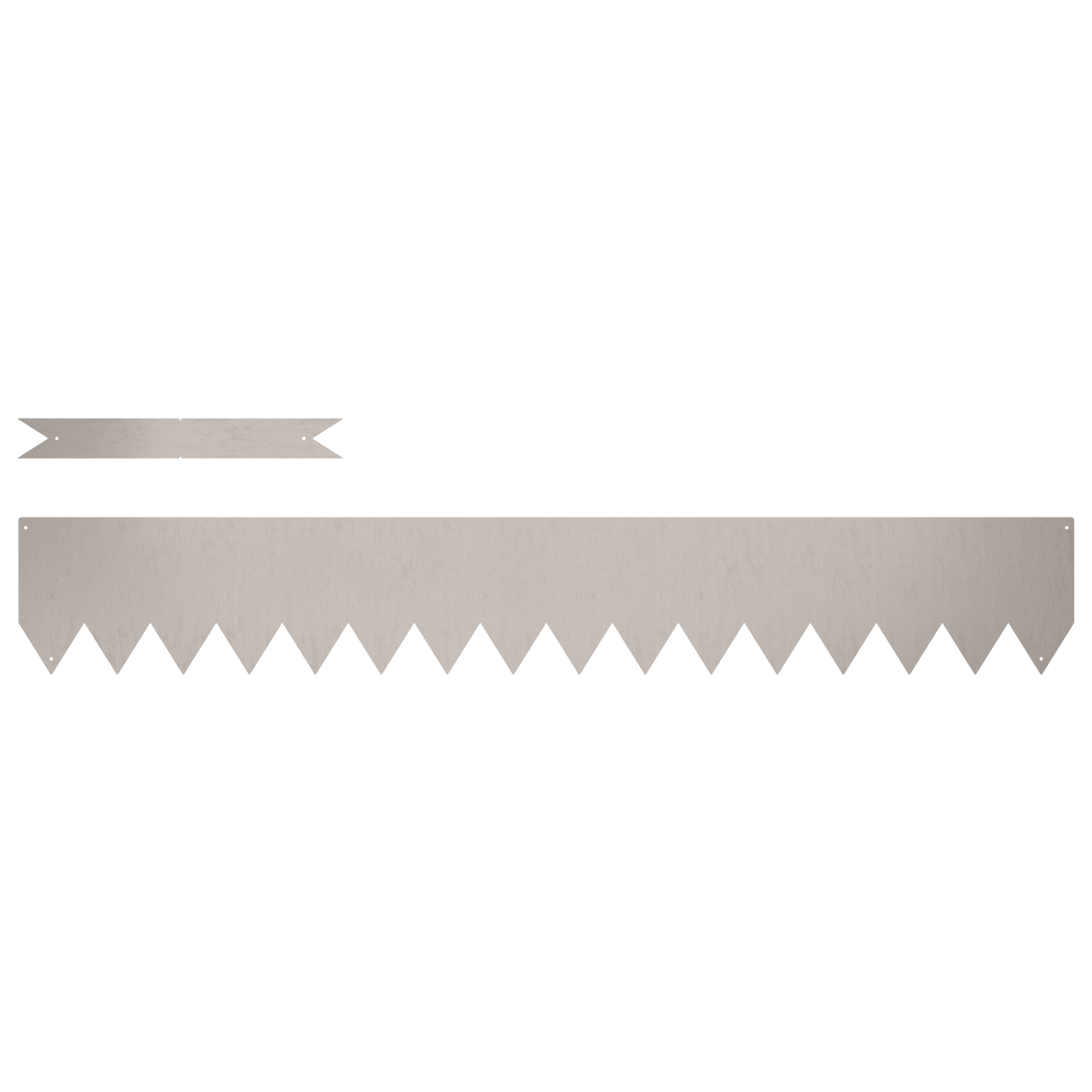 Gazonranden 50 st 100x0,5x15 cm cortenstaal - Afbeelding 3