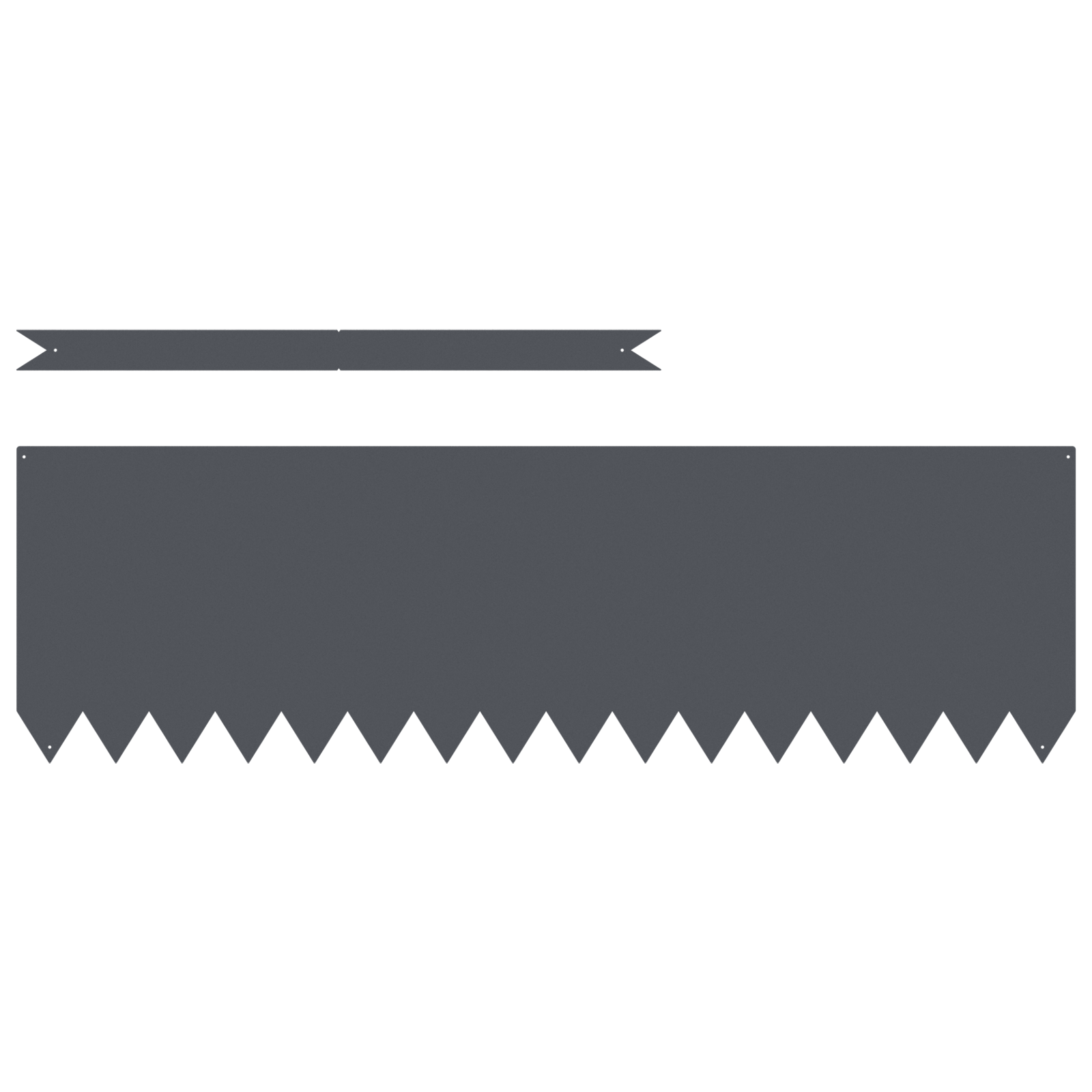 Lawn Edgings 20 pcs Anthracite 100x0.5x30 cm Steel - Image 2