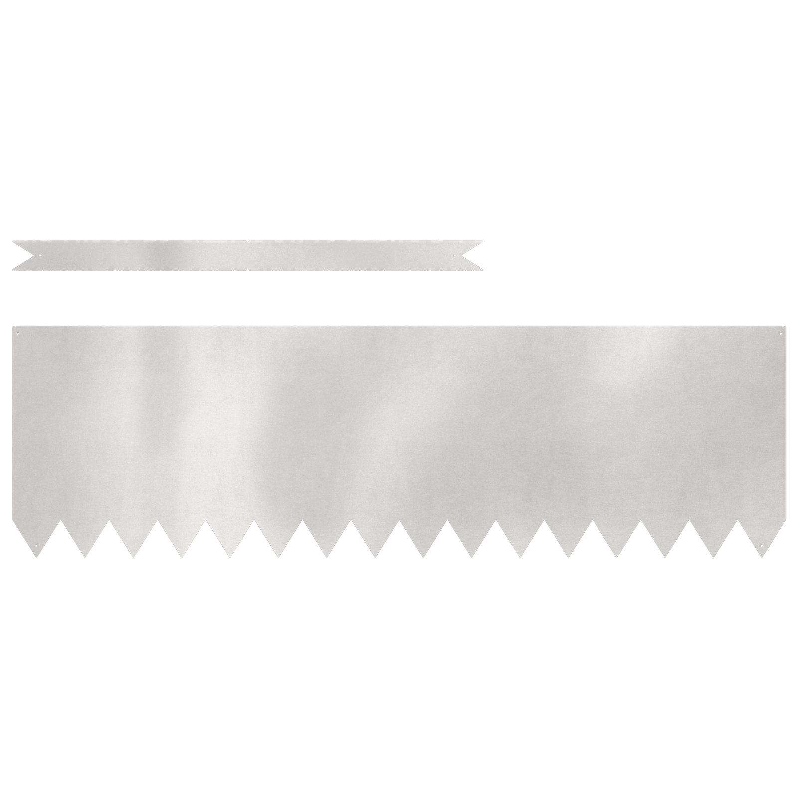 Thumbnail - vidaXL Rasenkanten 20 Stk. 100x0,5x30 cm Edelstahl