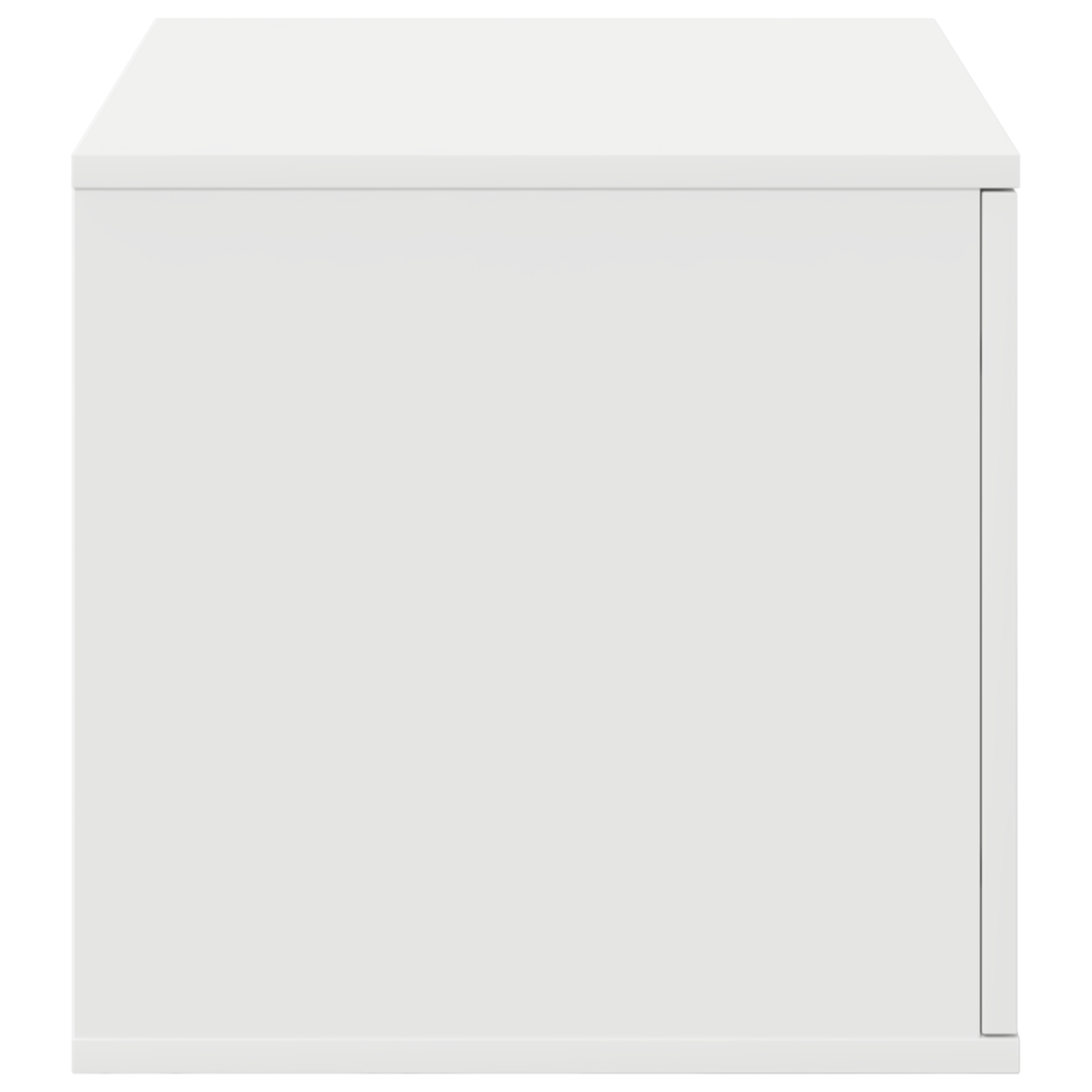 Storage Cabinet in White - 108x41x40 cm, Made of Engineered Wood - Image 8