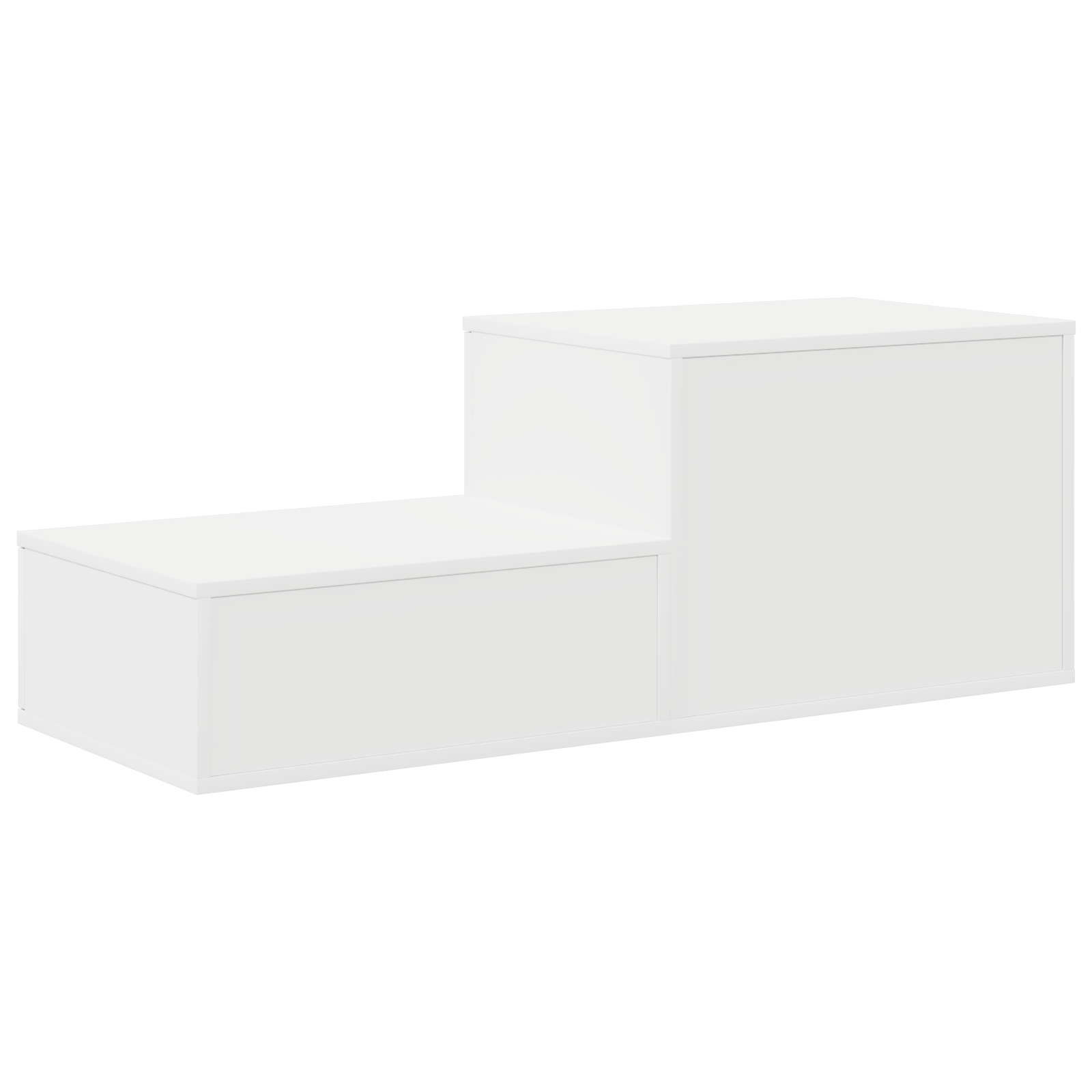 White Storage Cabinet 103x41x40 cm Made from Engineered Wood - Image 9