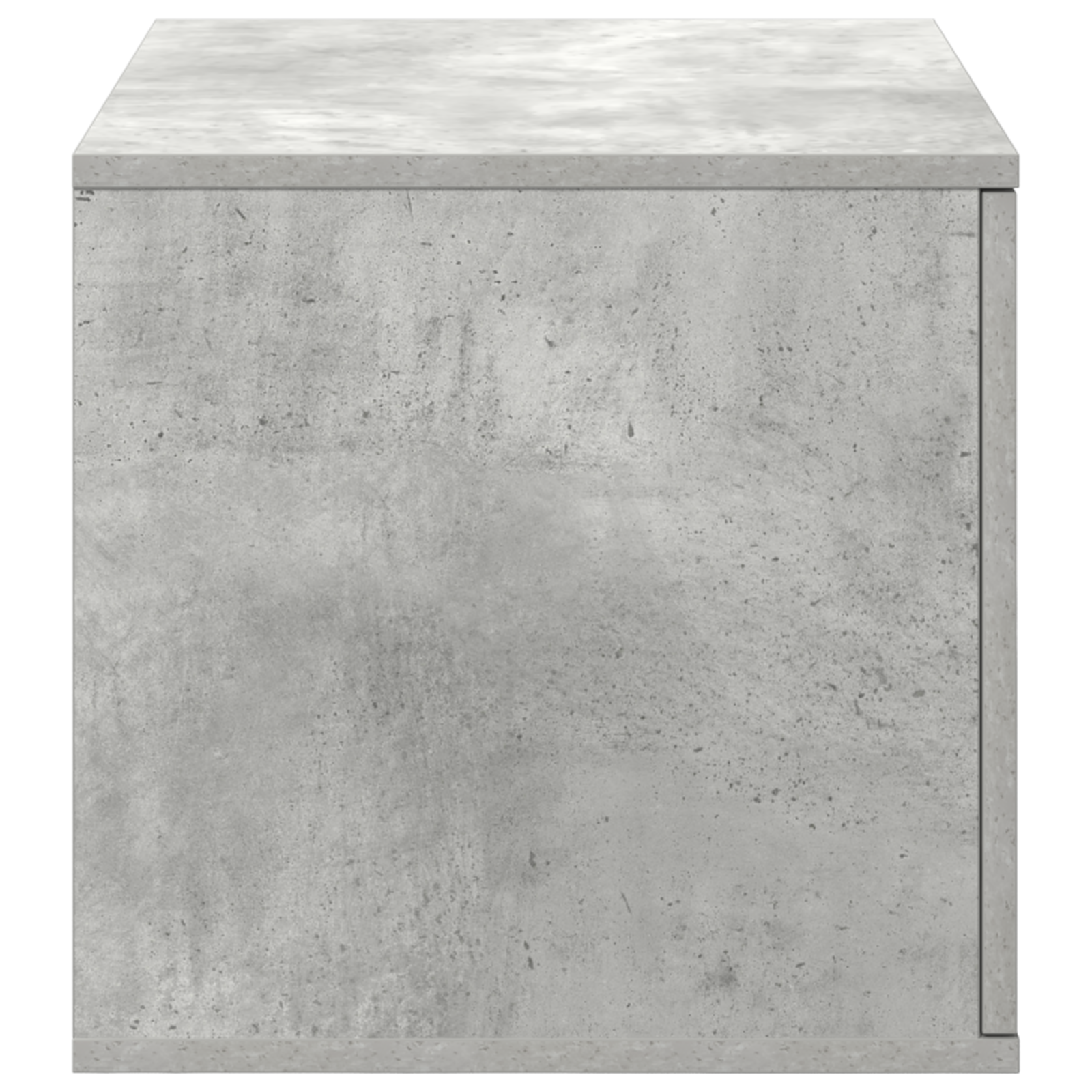 Storage Cabinet in Concrete Grey - 103x41x40 cm, Made of Engineered Wood - Image 8