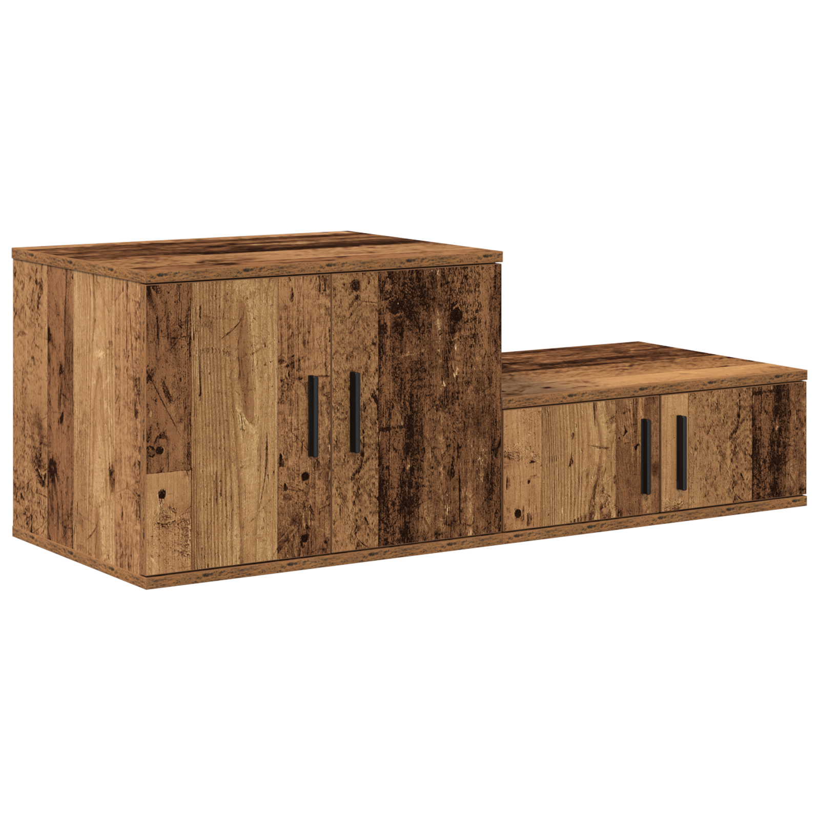 Storage Cabinet Old Wood 103x41x40 cm Engineered Wood - Image 5