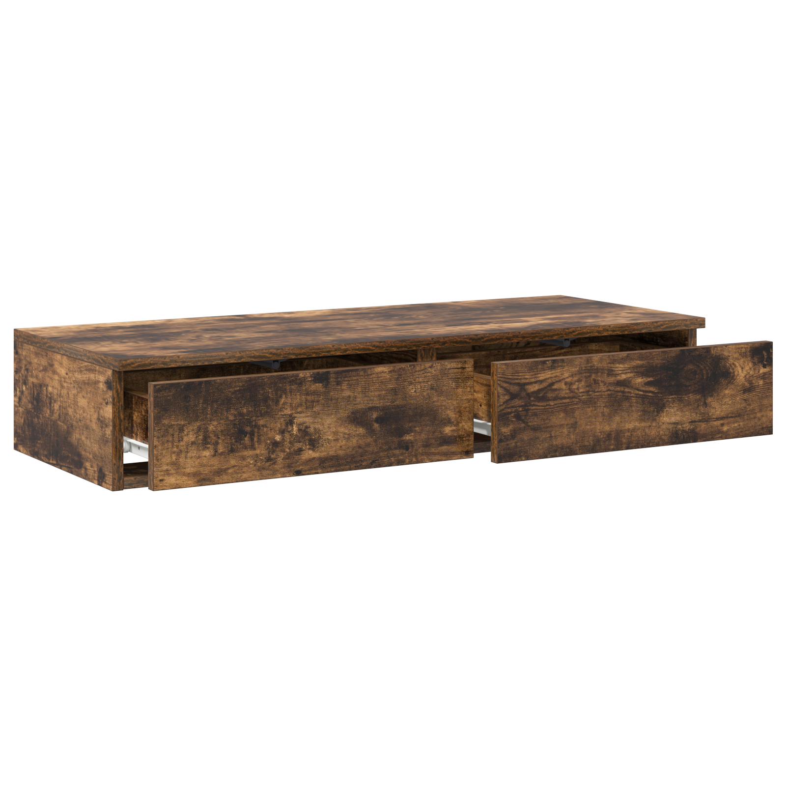 Bed Drawers Smoked Oak 80x36,5x16,5 cm Engineered Wood - Image 5