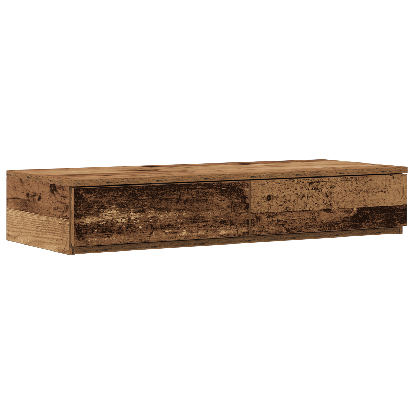 Bed Drawers Old Wood 80x36,5x16,5 cm Engineered Wood - Image 2
