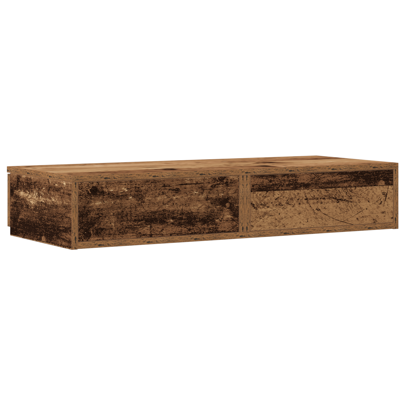 Bed Drawers Old Wood 80x36,5x16,5 cm Engineered Wood - Image 8