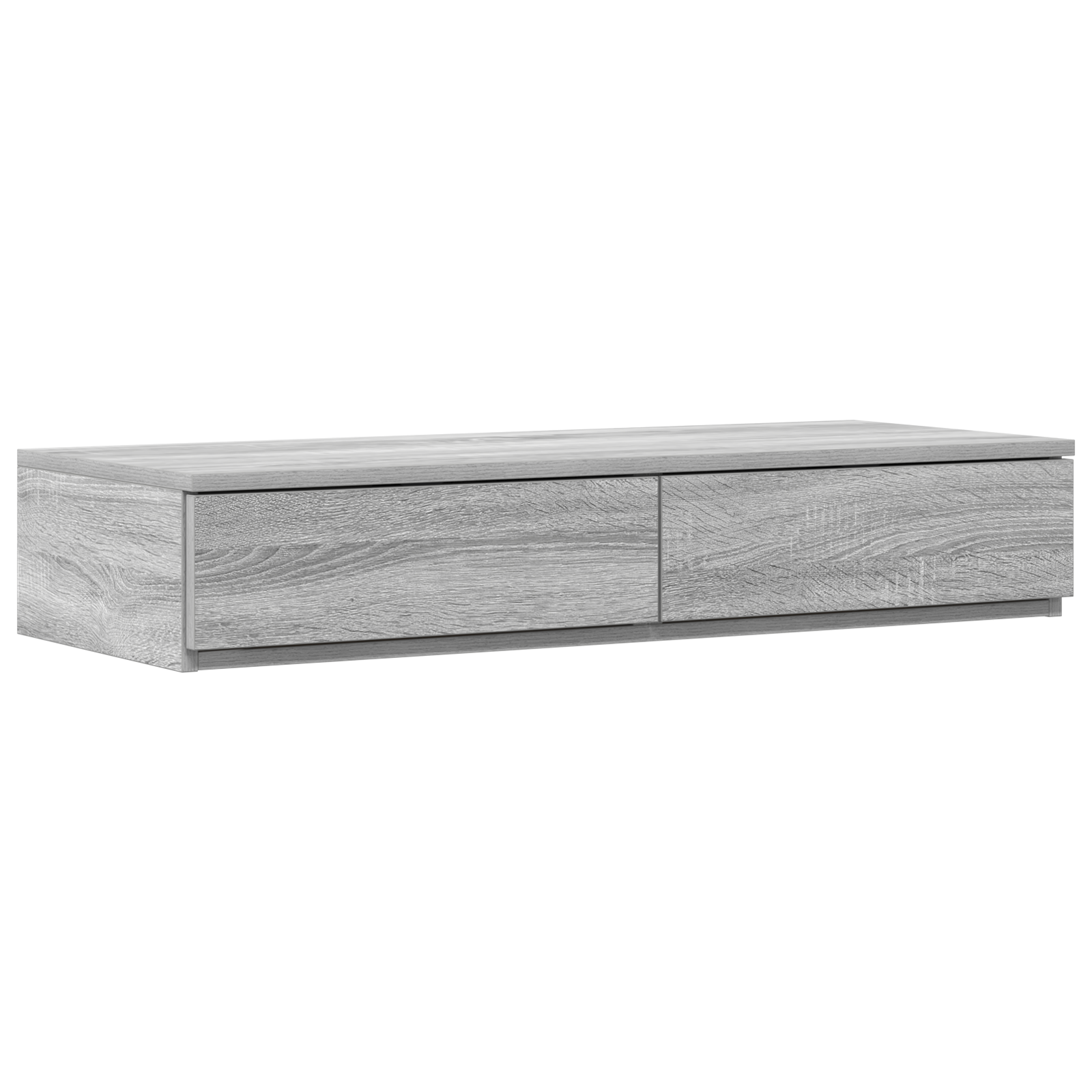 Bed Drawers in Grey Sonoma - 90x36.5x16.5 cm - Made from Engineered Wood - Image 2