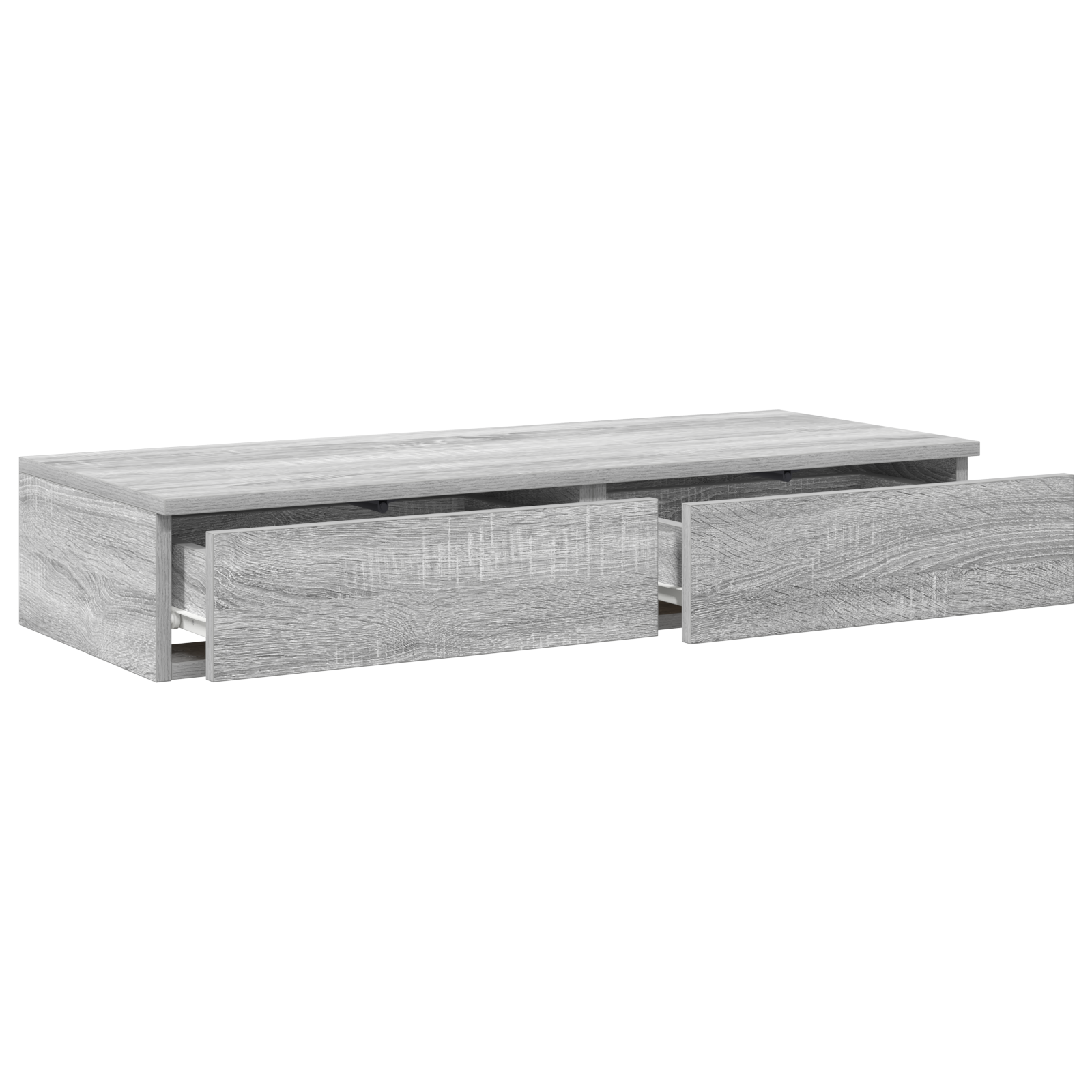 Bed Drawers in Grey Sonoma - 90x36.5x16.5 cm - Made from Engineered Wood - Image 5