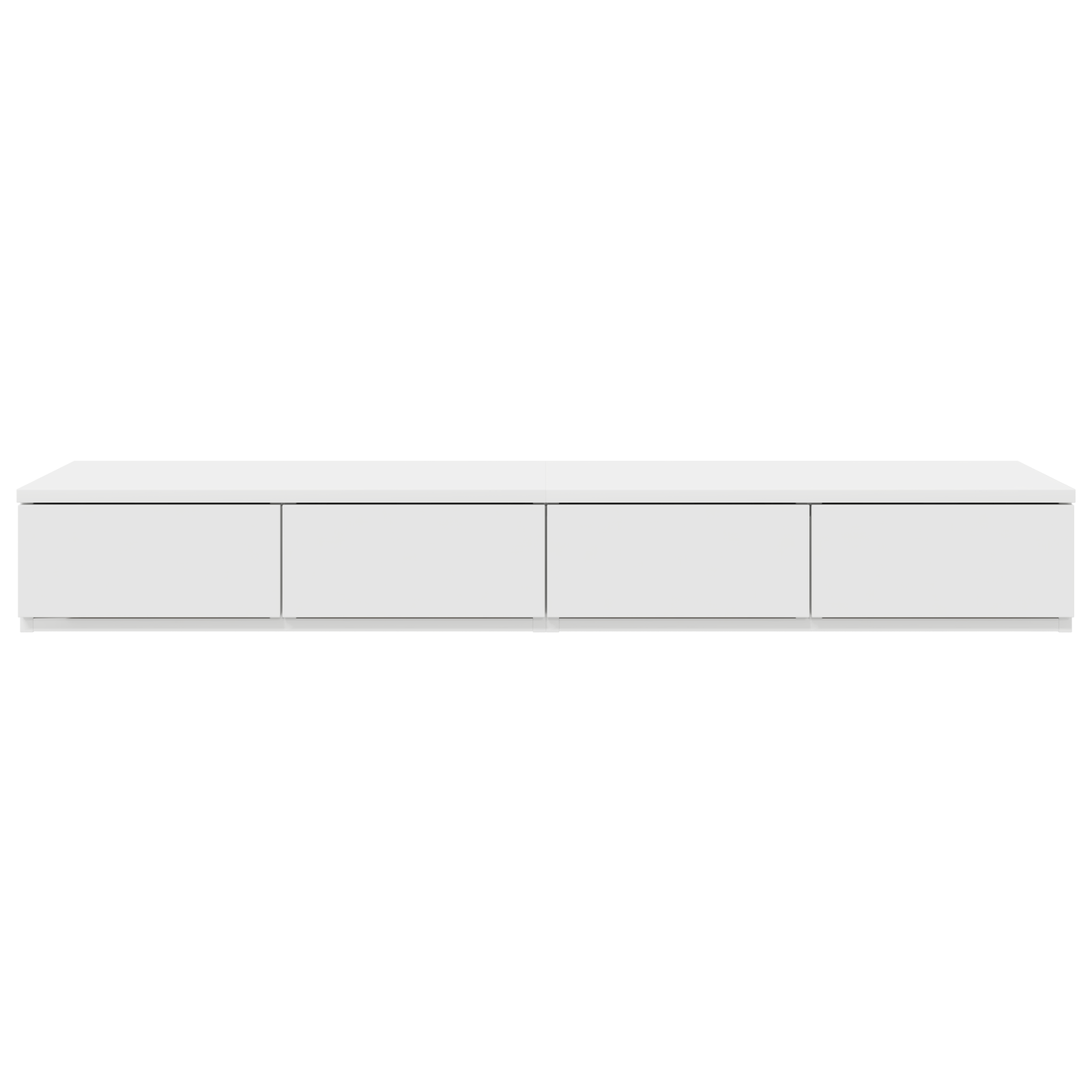 Bed Drawers White 120x36,5x16,5 cm Engineered Wood - Image 6