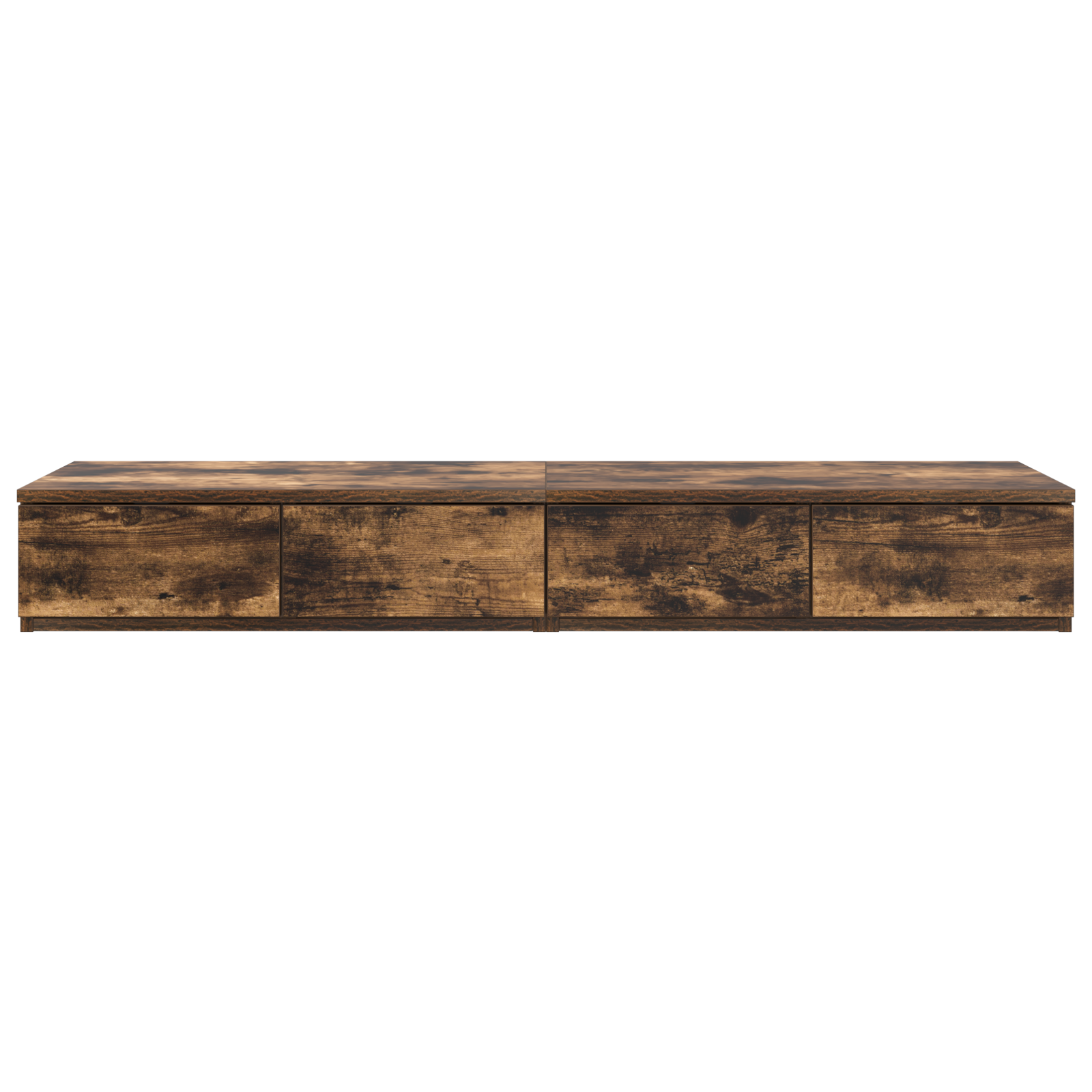 Bed Drawers Smoked Oak 120x36,5x16,5 cm Engineered Wood - Image 6