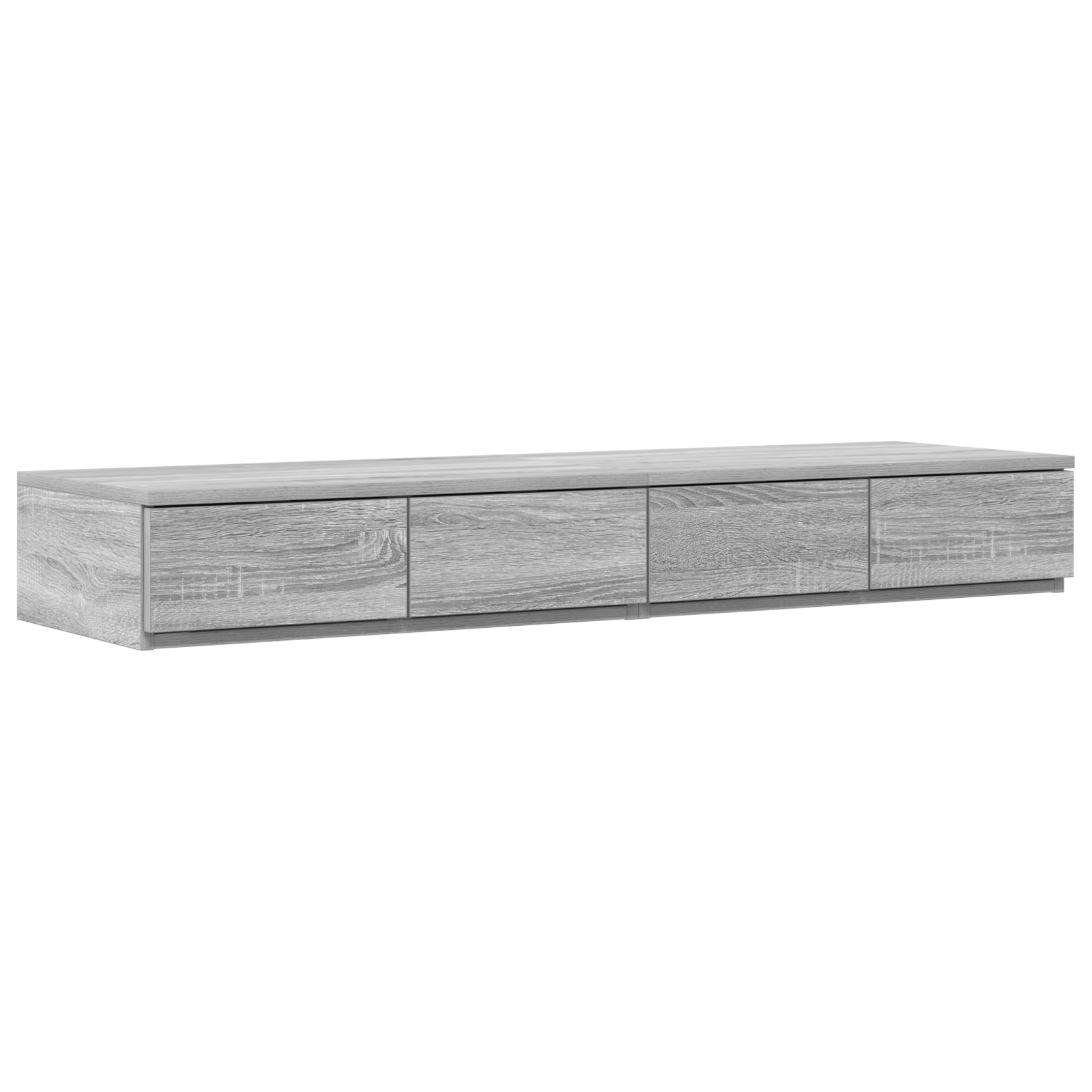 Bed Drawers Grey Sonoma 120x36,5x16,5 cm Engineered Wood - Image 2