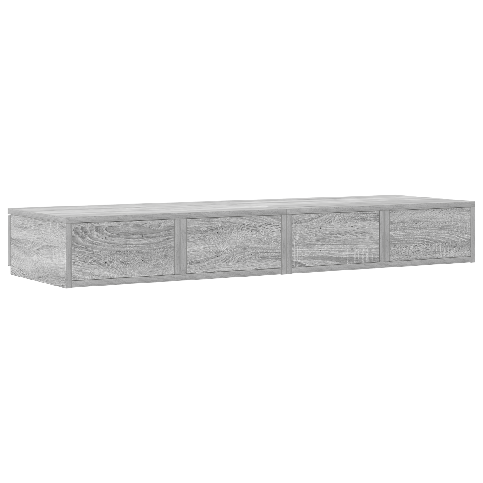 Bed Drawers Grey Sonoma 120x36,5x16,5 cm Engineered Wood - Image 8
