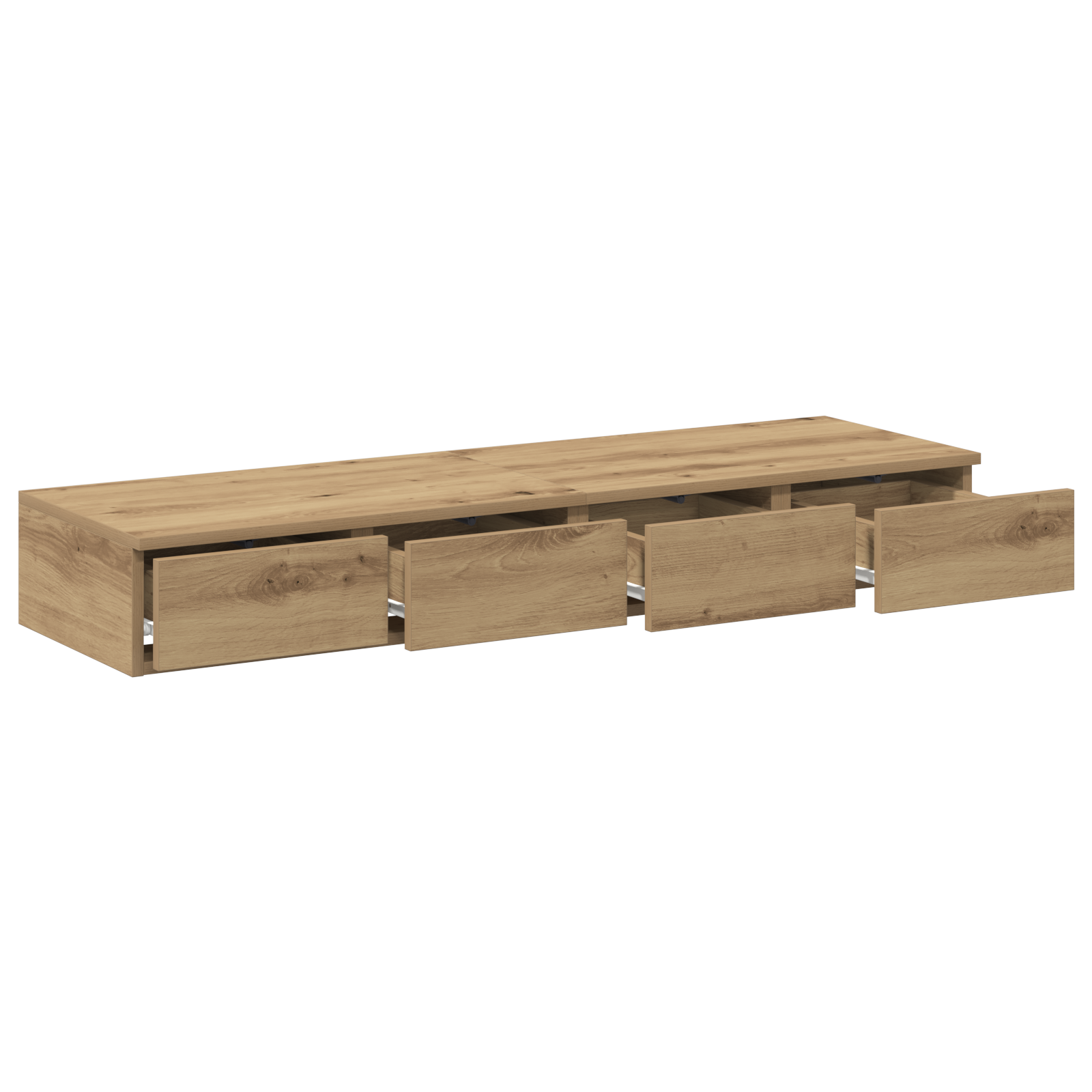Bed Drawers Artisan Oak 120x36,5x16,5 cm Engineered Wood - Image 5