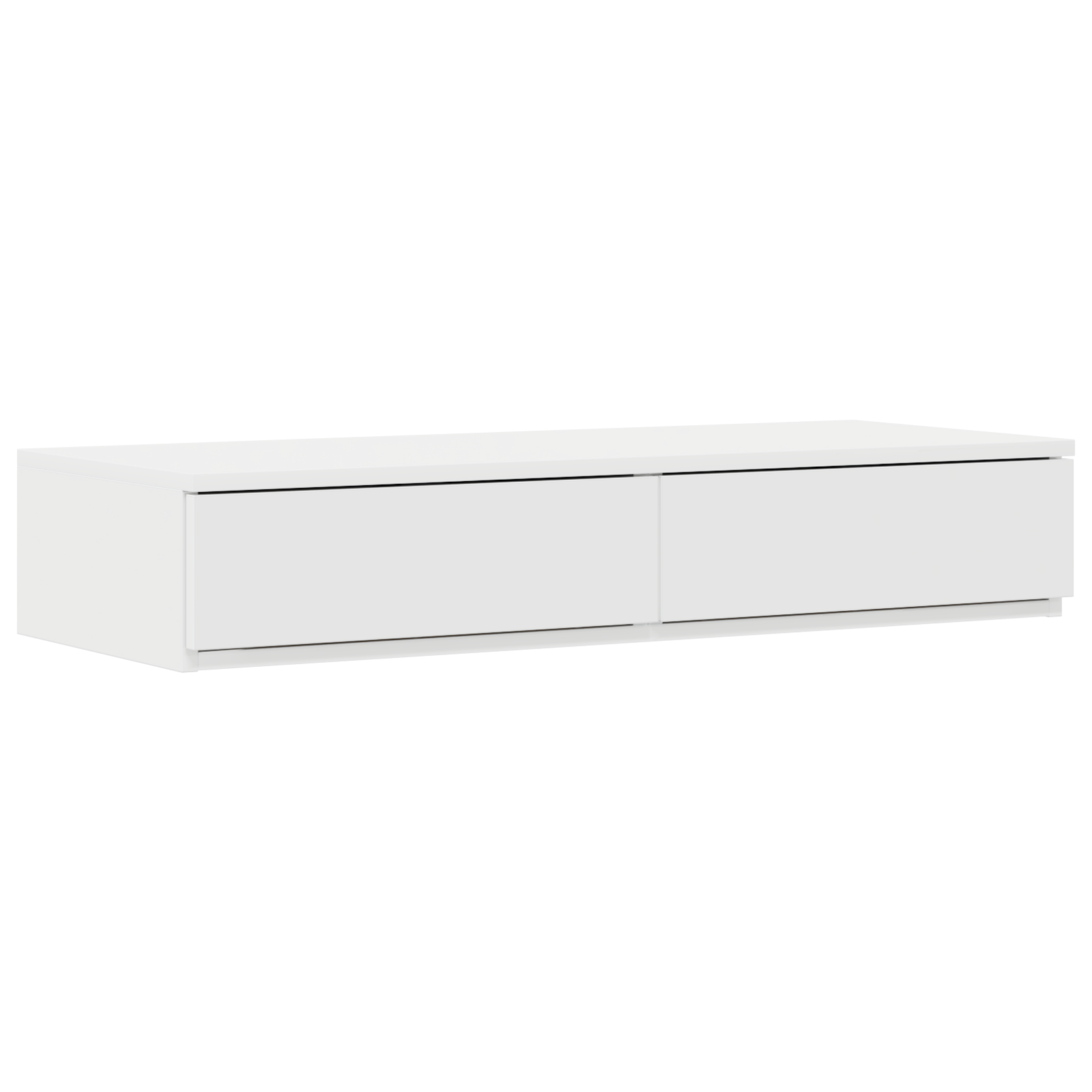 Bed Drawers White 75x36.5x16.5 cm Made from Engineered Wood - Image 2