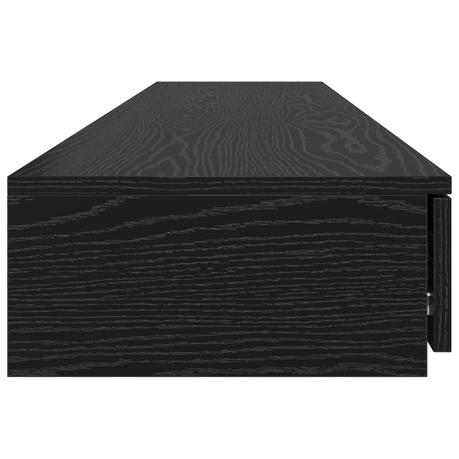 Black Bed Drawers 180 x 36.5 x 16.5 cm Made of Engineered Wood - Image 7