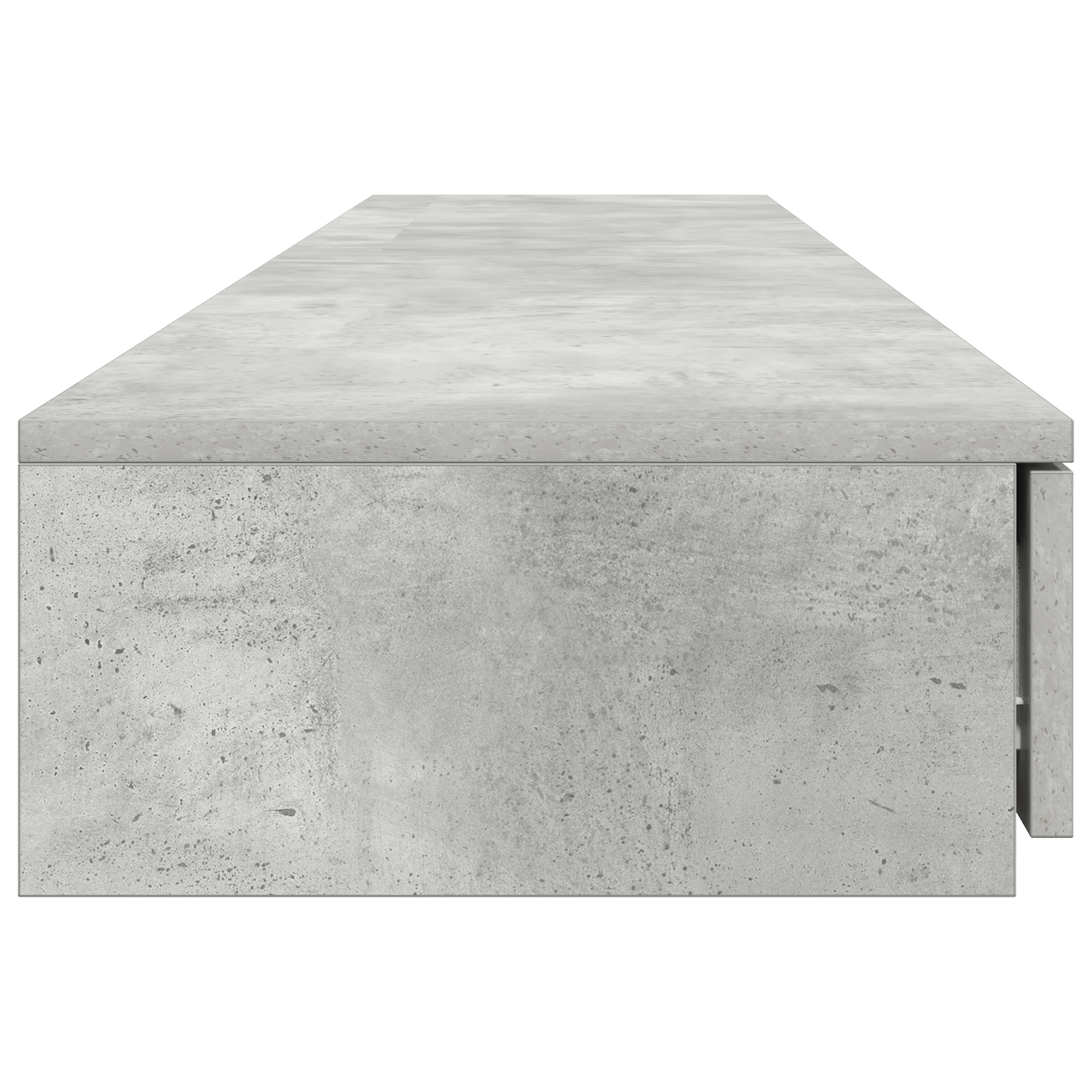 Bed Drawers Concrete Grey 180x36,5x16,5 cm Engineered Wood - Image 7