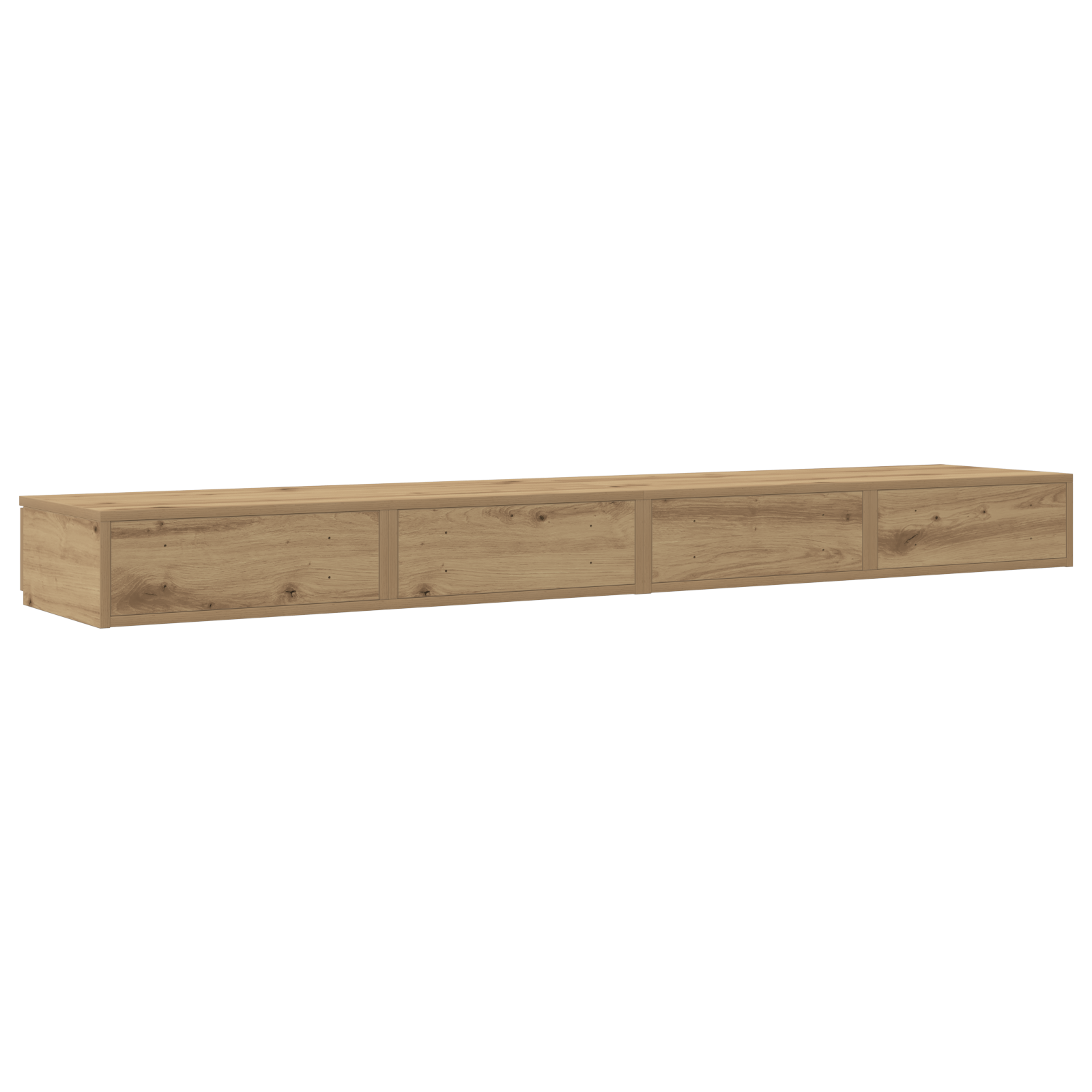 Bed Drawers in Artisan Oak - 180 x 36.5 x 16.5 cm - Made of Engineered Wood - Image 8