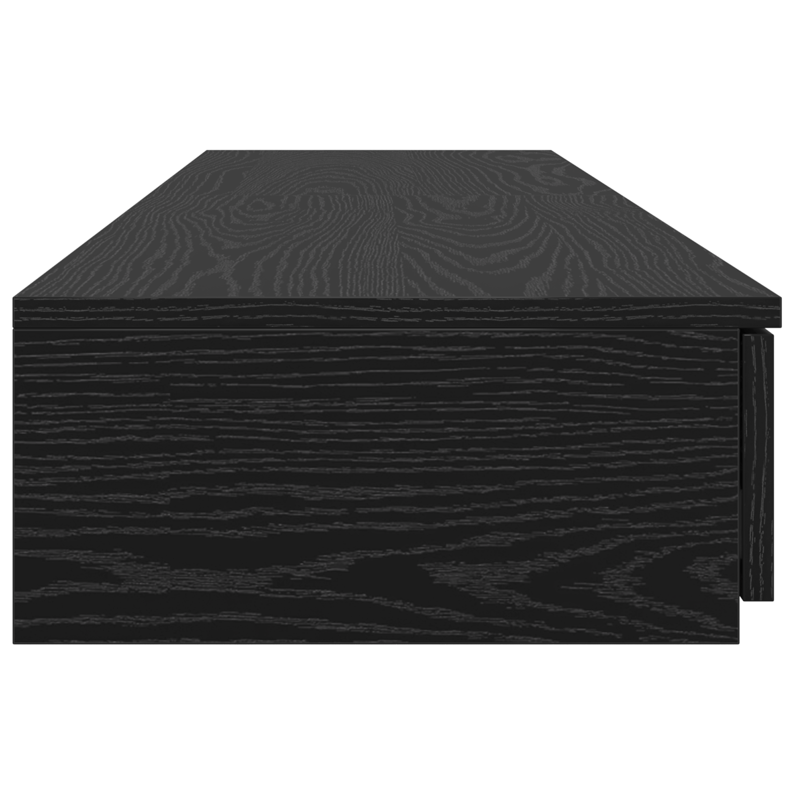 Black Bed Drawers - 135 x 36.5 x 16.5 cm - Made of Engineered Wood - Image 7