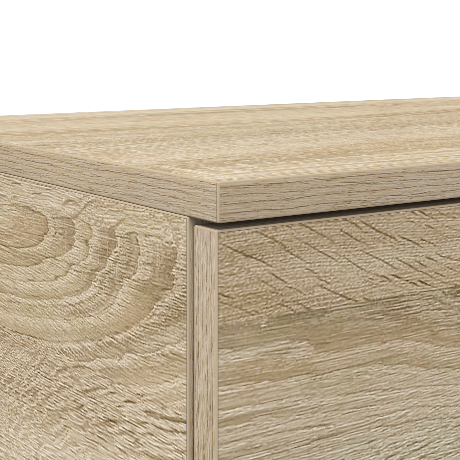 Bed Drawers in Sonoma Oak - 135 x 36.5 x 16.5 cm - Made of Engineered Wood - Image 10