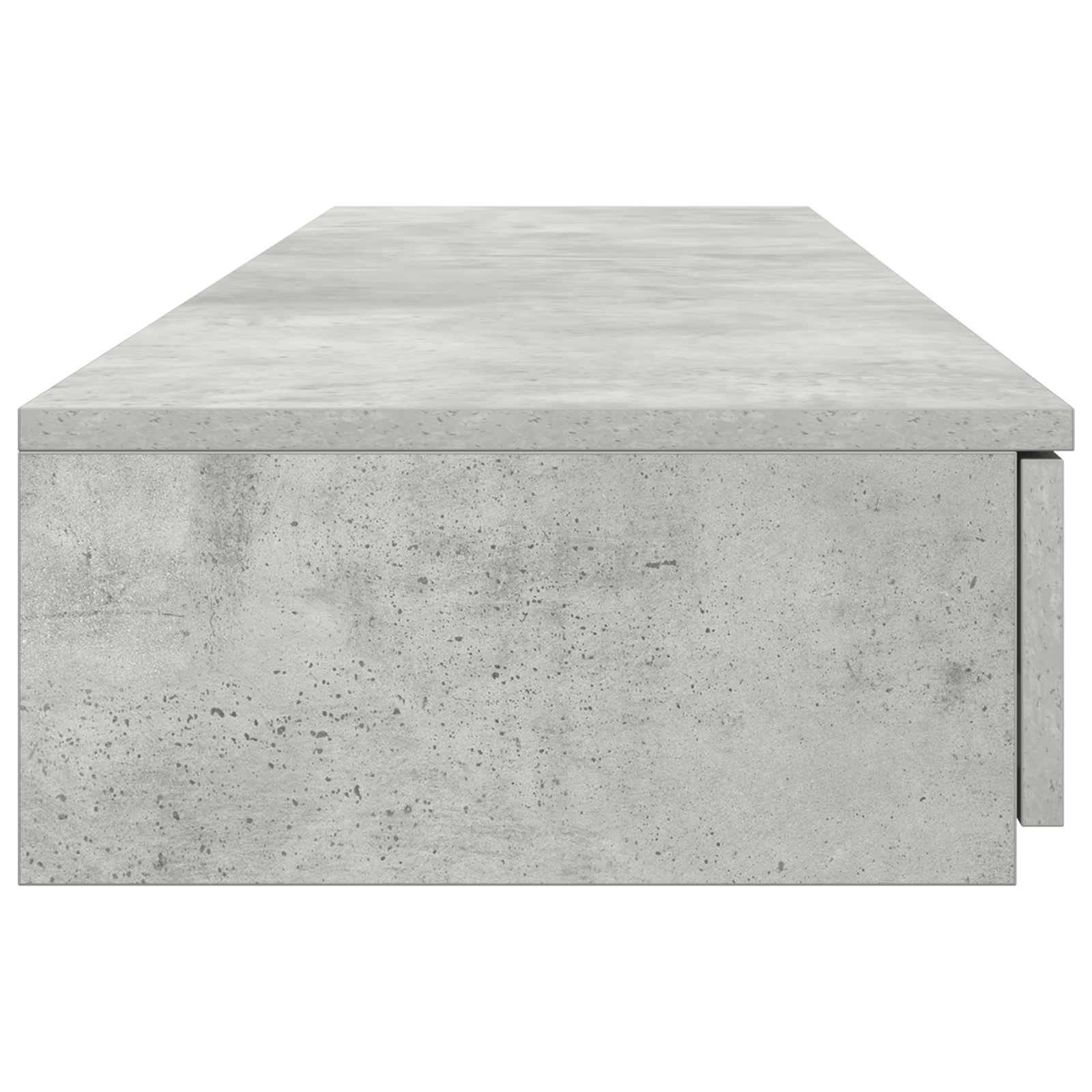 Bed Drawers in Concrete Grey - 135x36.5x16.5 cm Made from Engineered Wood - Image 7