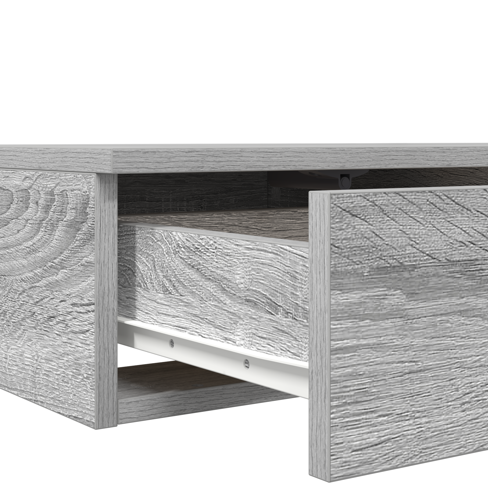 Bed Drawers Grey Sonoma 135x36,5x16,5 cm Engineered Wood - Image 9