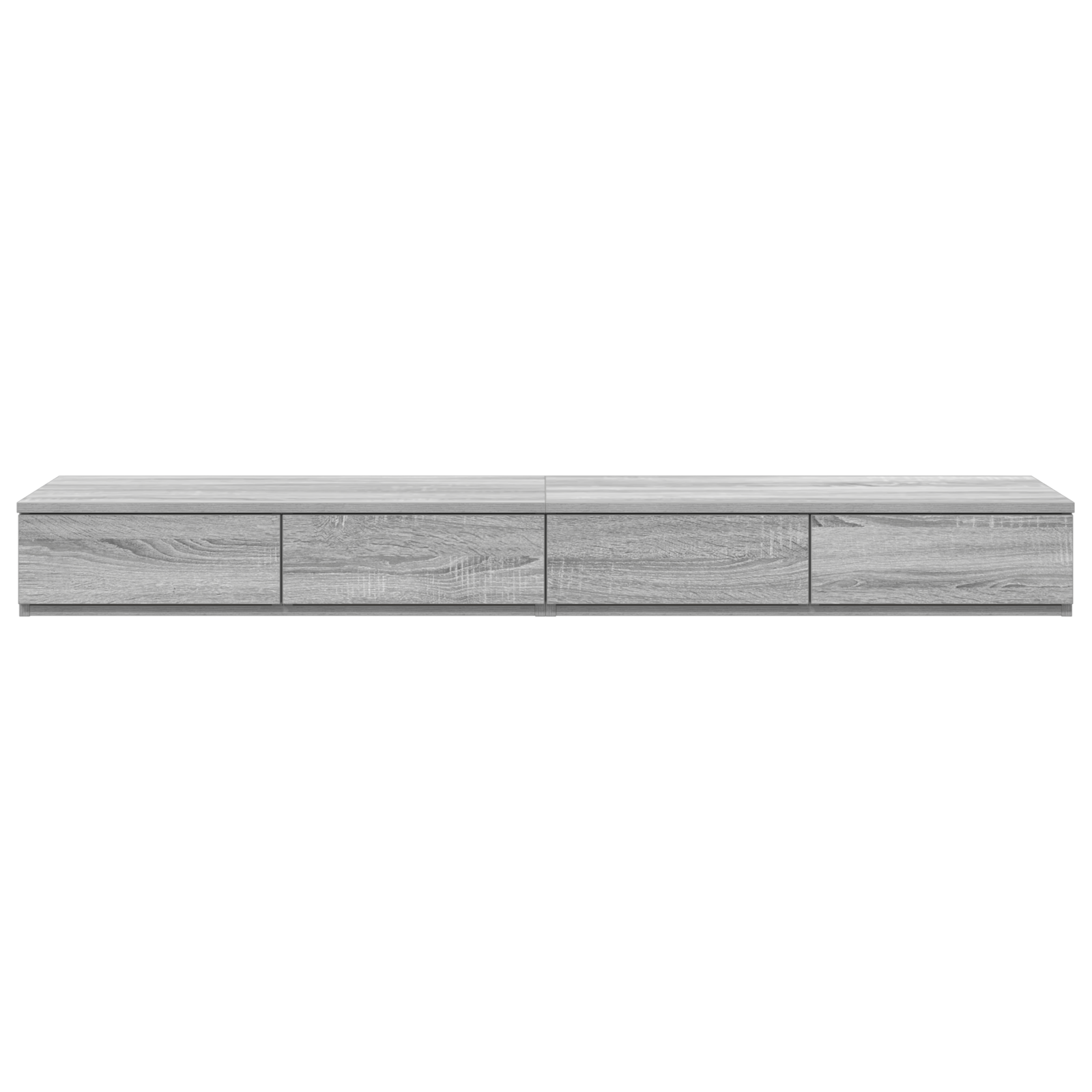 Bed Drawers Grey Sonoma 135x36,5x16,5 cm Engineered Wood - Image 6