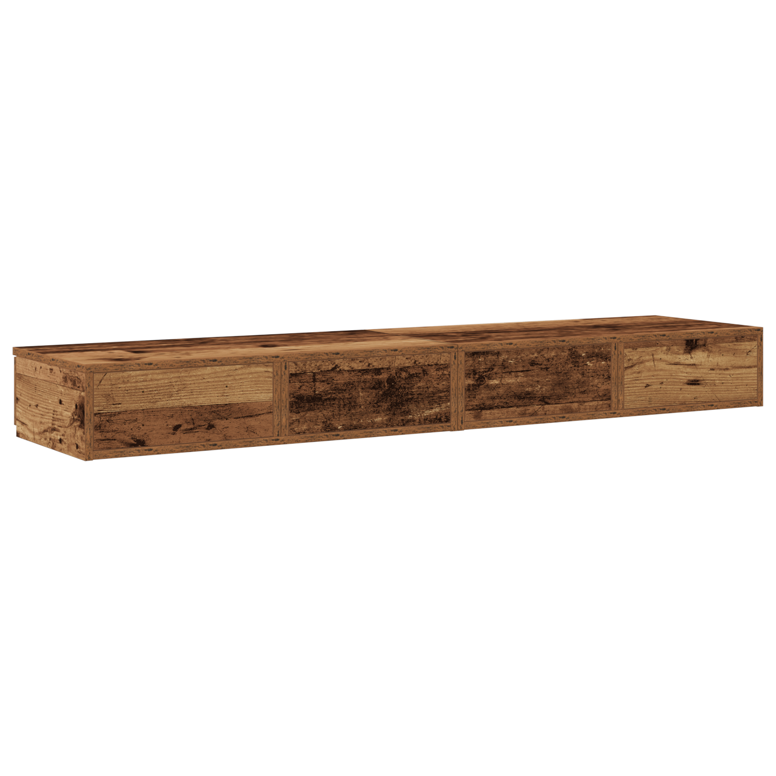 Bedside Tables Old Wood Solid Reclaimed Wood 135 x 36.5 x 16.5 cm - Image 8