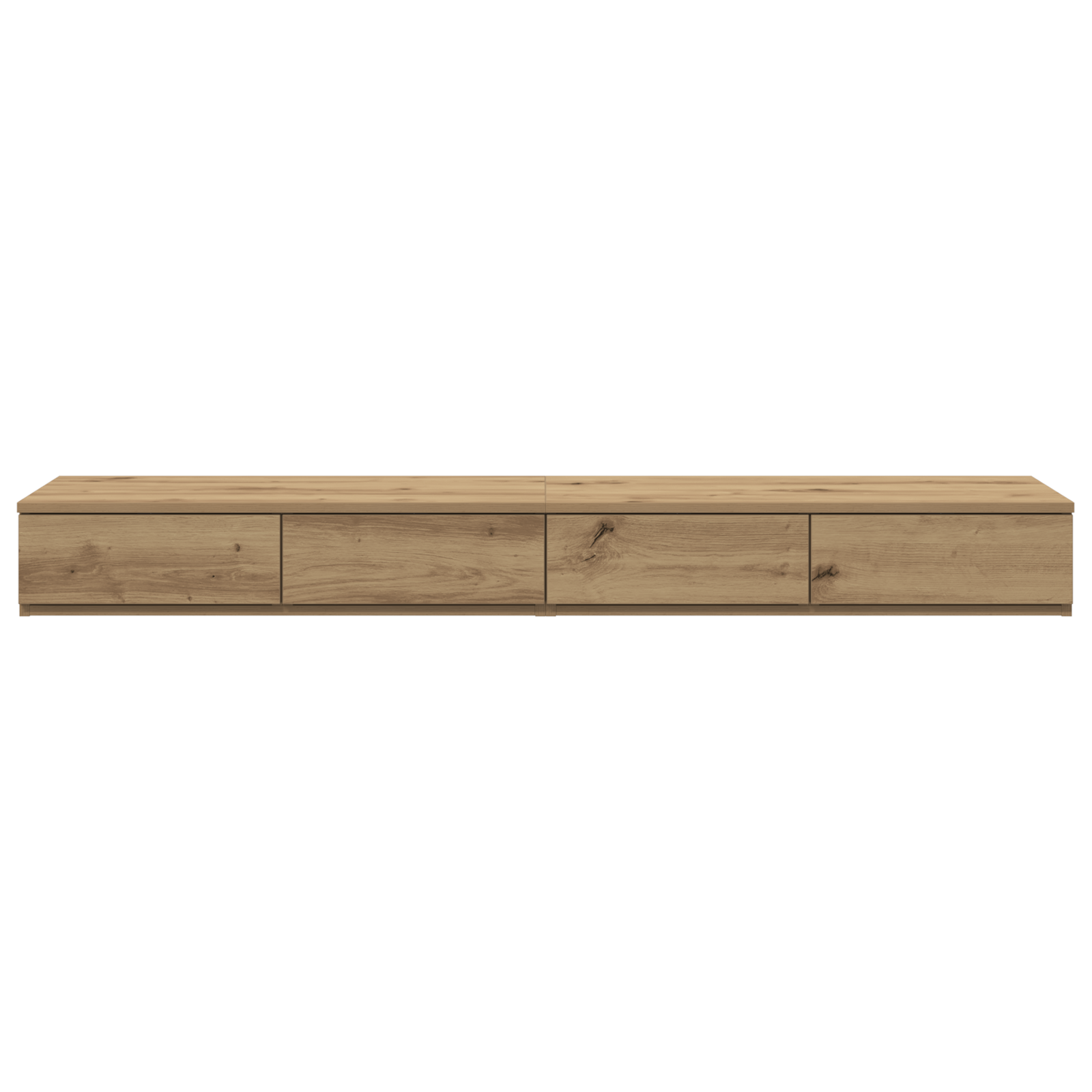 Bedside Tables Artisan oak Solid oak wood 135 x 36.5 x 16.5 cm - Image 6