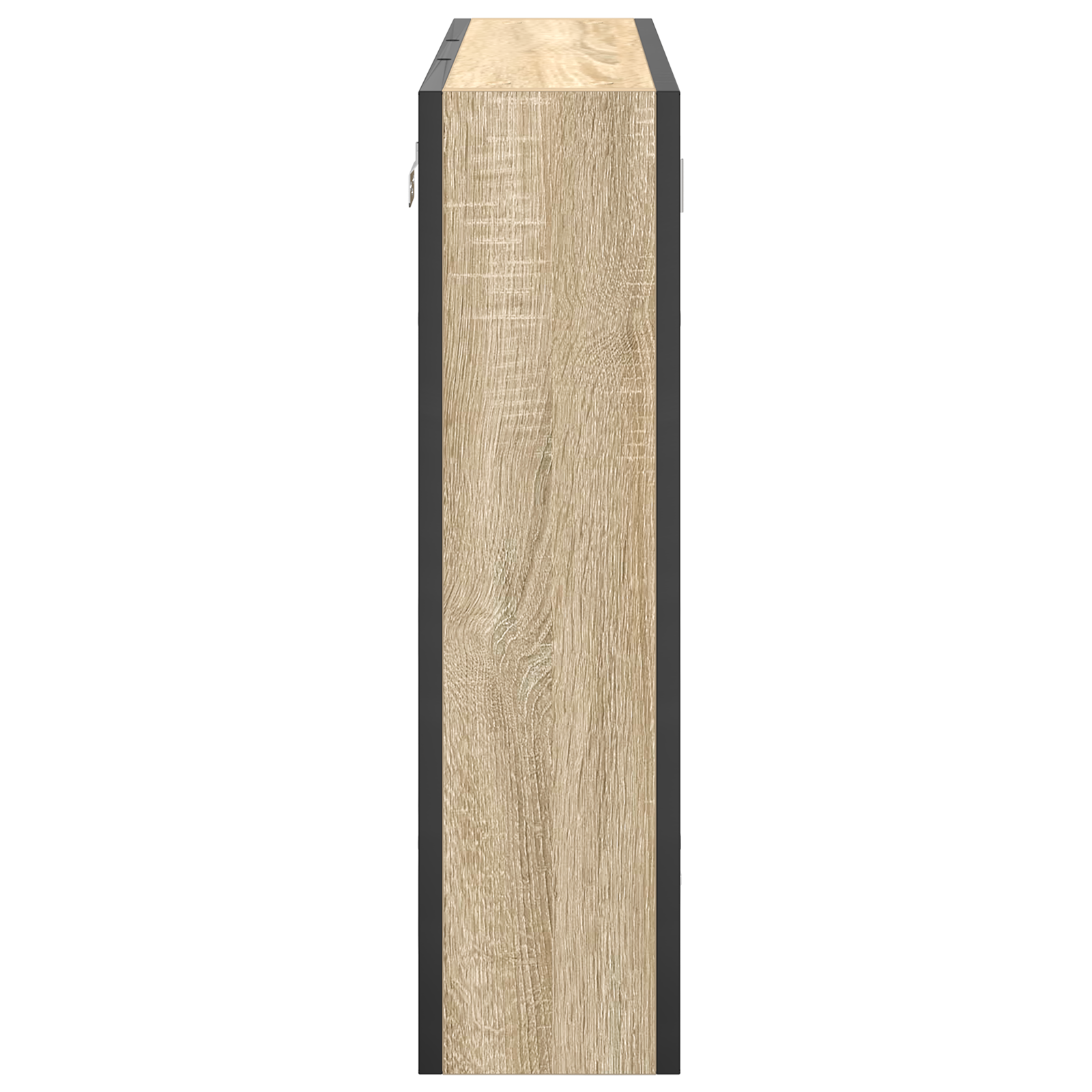 Bathroom Vanity Unit Light Oak Particle Board Medium Storage - Image 7