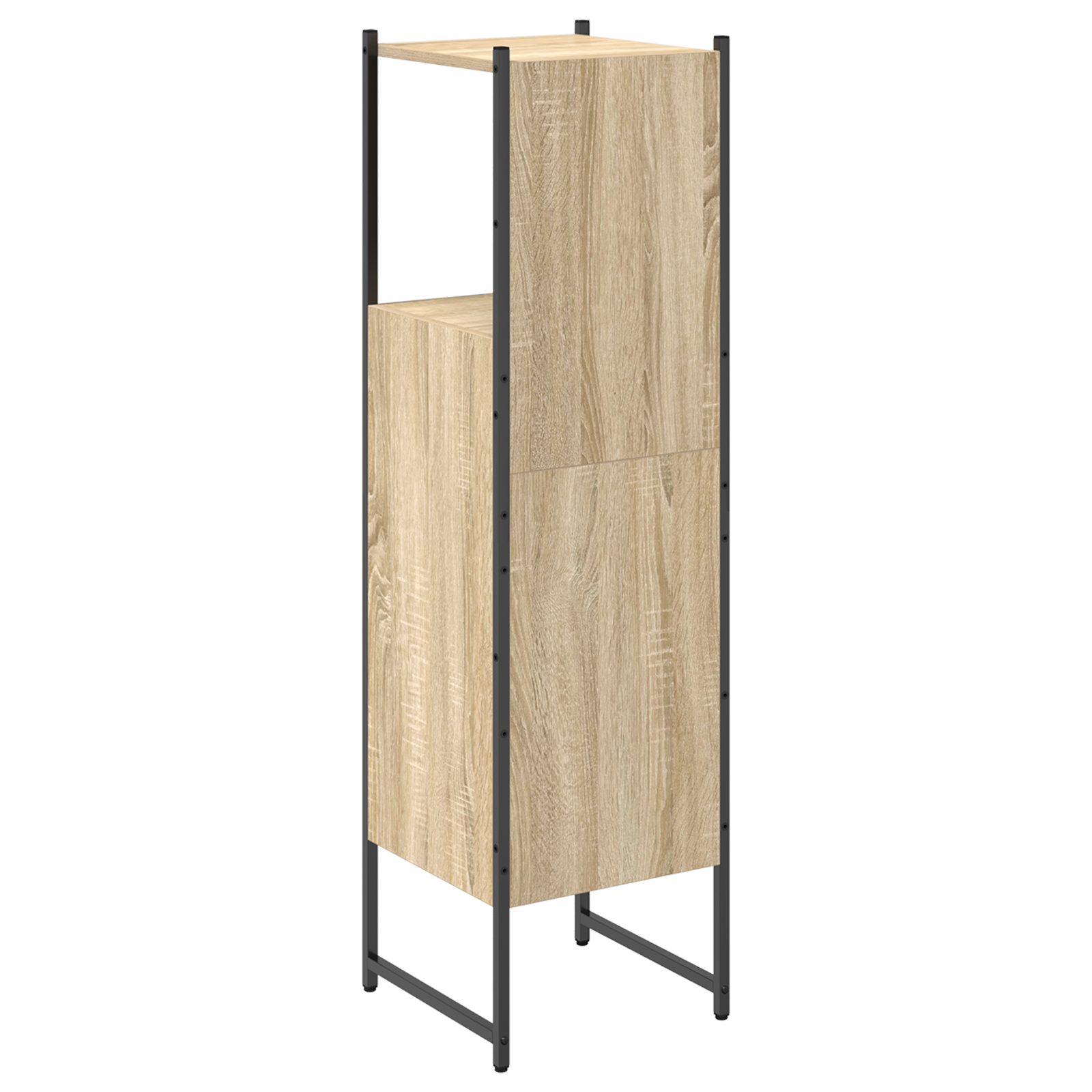 Tall Pantry Cabinet Light Oak Engineered wood 33 x 33 x 120.5 cm - Image 7
