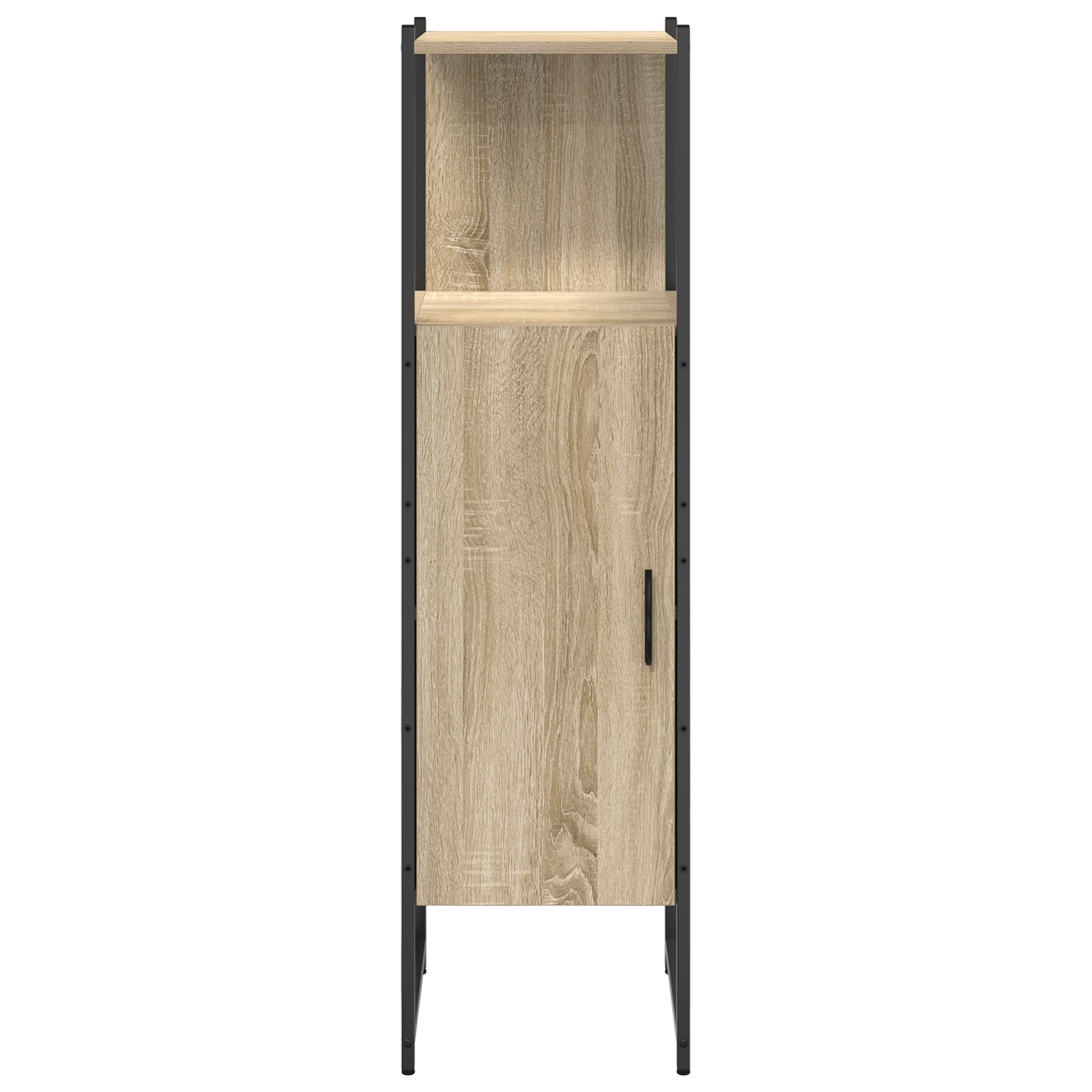 Tall Pantry Cabinet Light Oak Engineered wood 33 x 33 x 120.5 cm - Image 5
