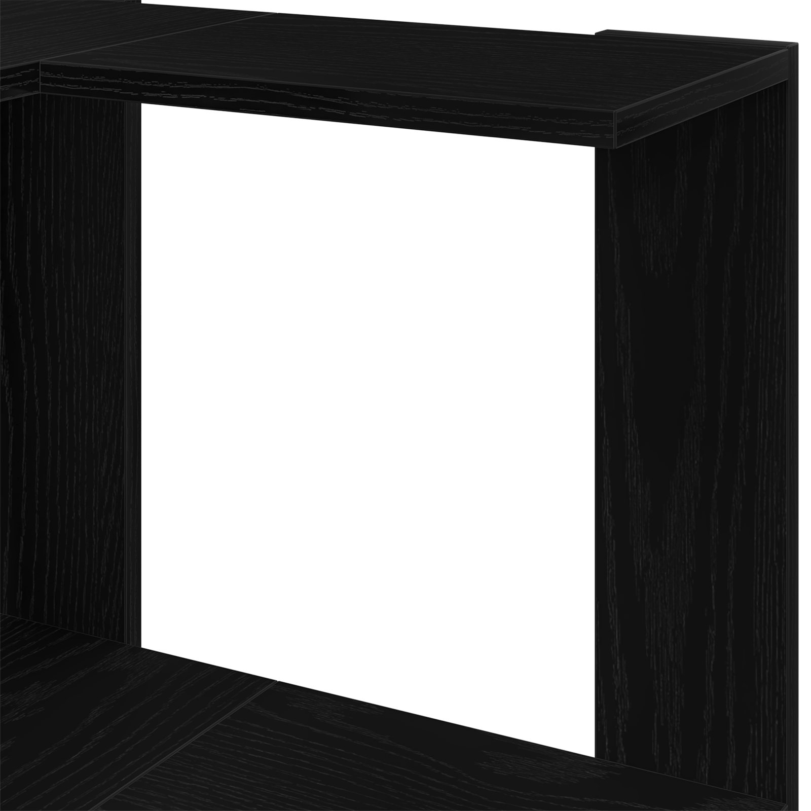 Corner Bookcase 5-Tier Corner Bookshelf Corner Rack Engineered Wood vidaXL - Picture 17 of 108