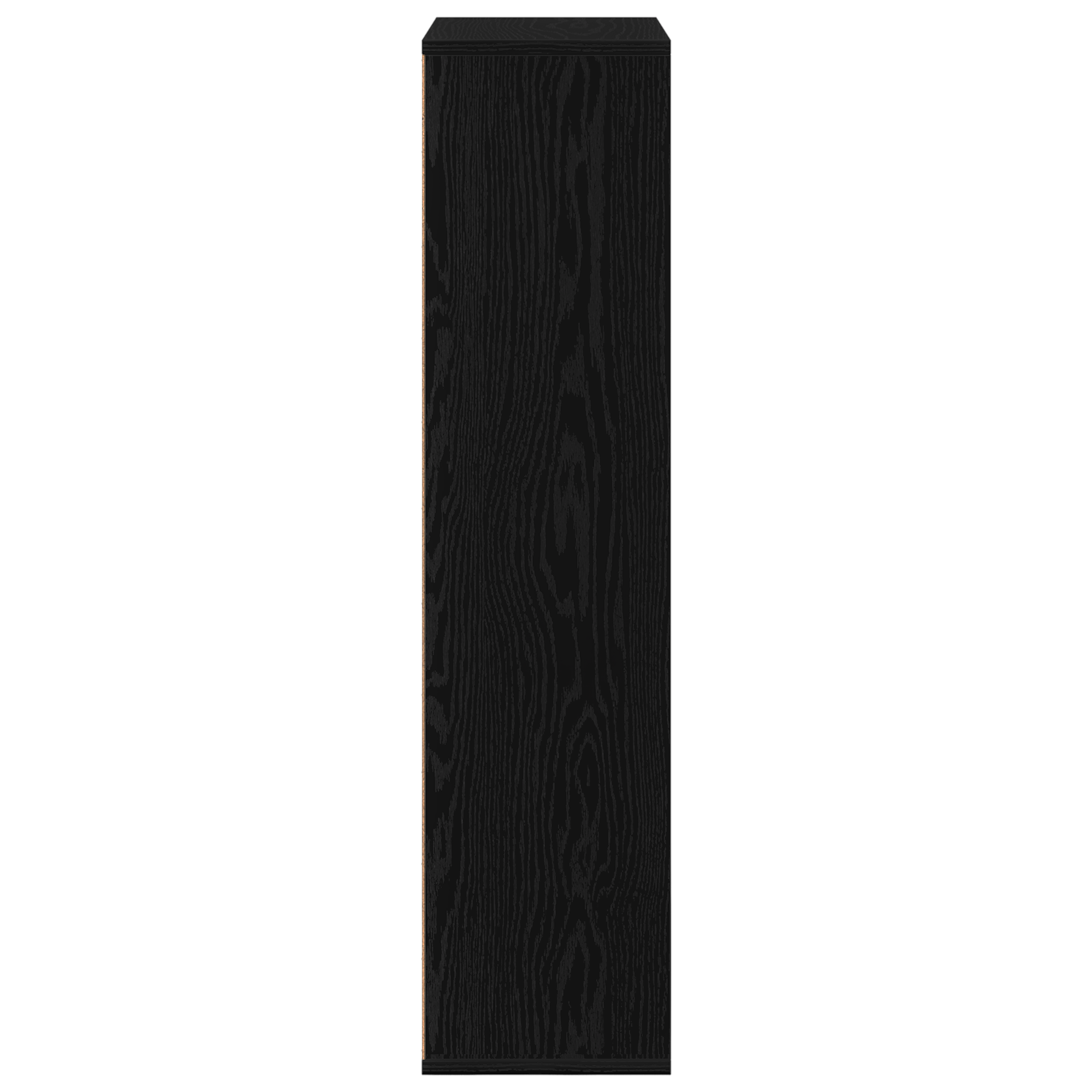 Bookcase Black Oak 50x25x105 cm Engineered Wood - Image 7
