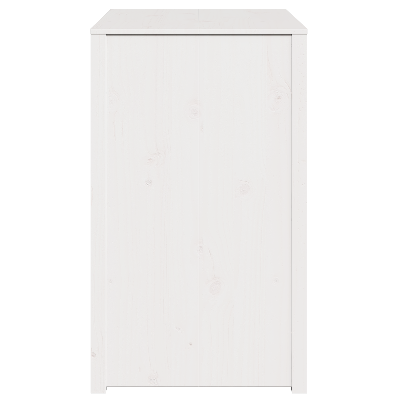 Outdoor Kitchen Cabinet White 106x55x92 cm Solid Wood Pine - Image 6