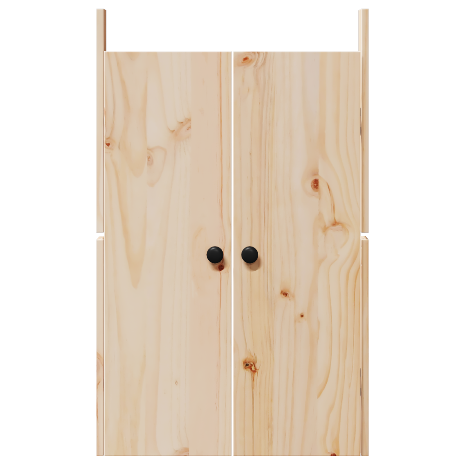 Outdoor Kitchen Doors 50x9x82 cm Solid Wood Pine - Image 5
