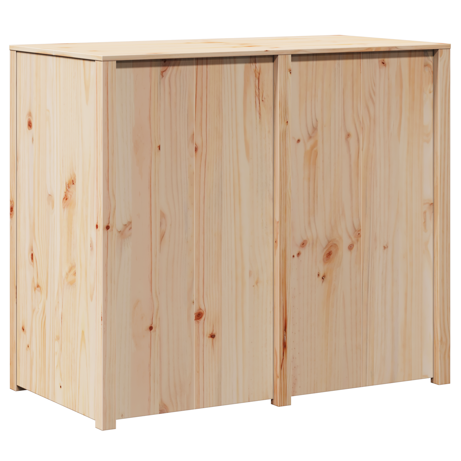 Outdoor Kitchen Cabinet 106x55x92 cm Solid Wood Pine - Image 7