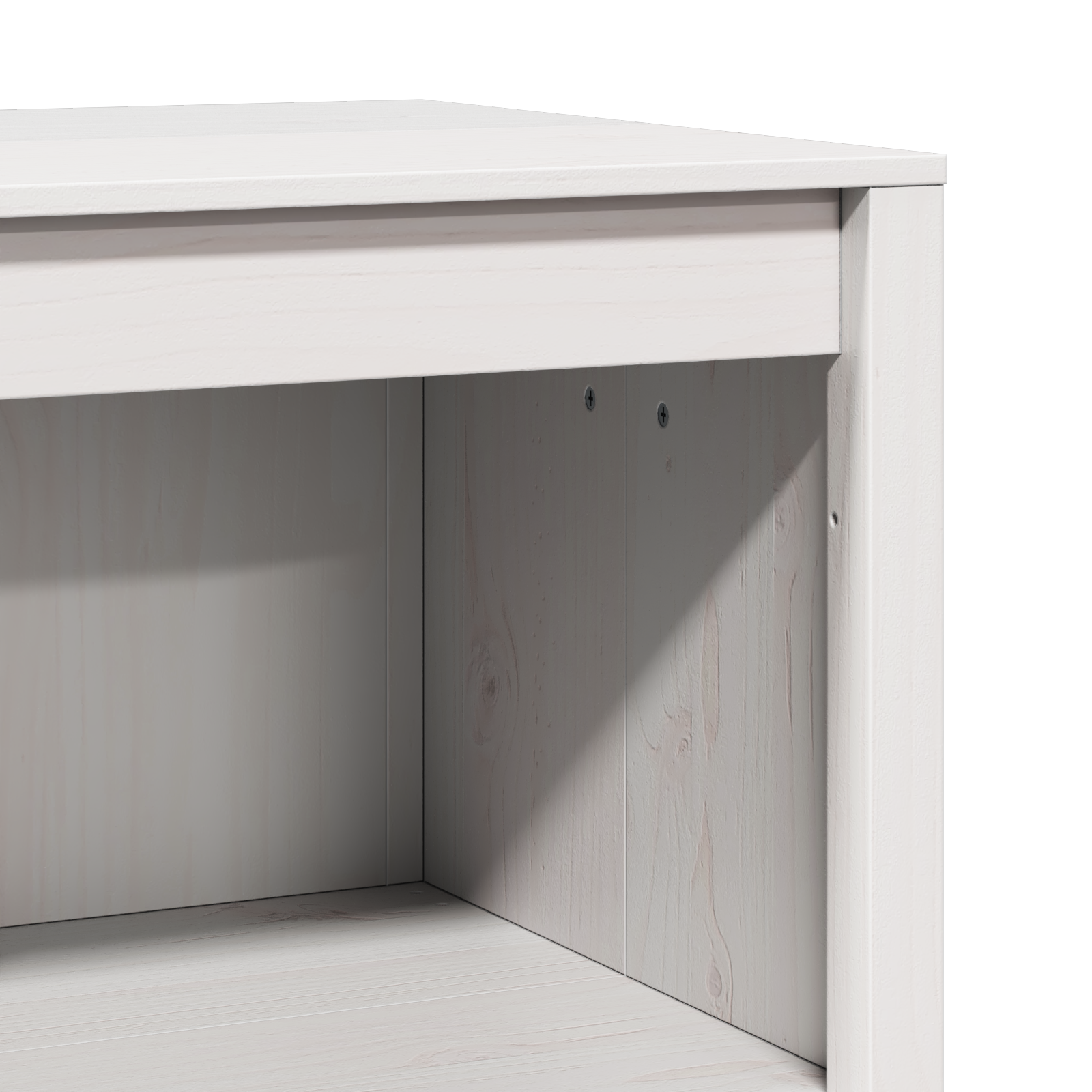 Outdoor Kitchen Cabinet White 106x55x92 cm Solid Wood Pine - Image 8