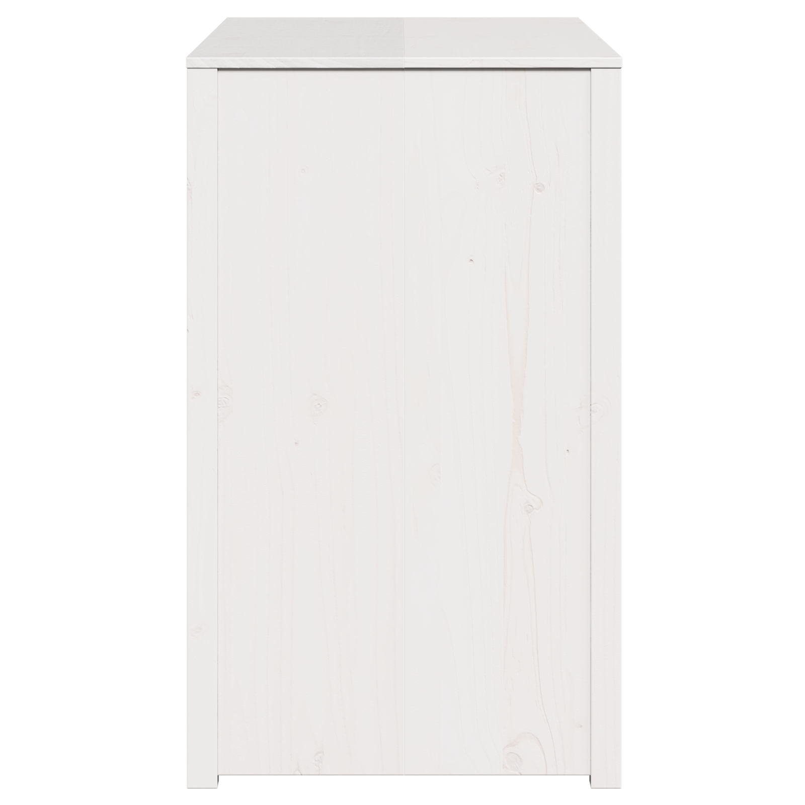 Outdoor Kitchen Cabinet White 106x55x92 cm Solid Wood Pine - Image 6