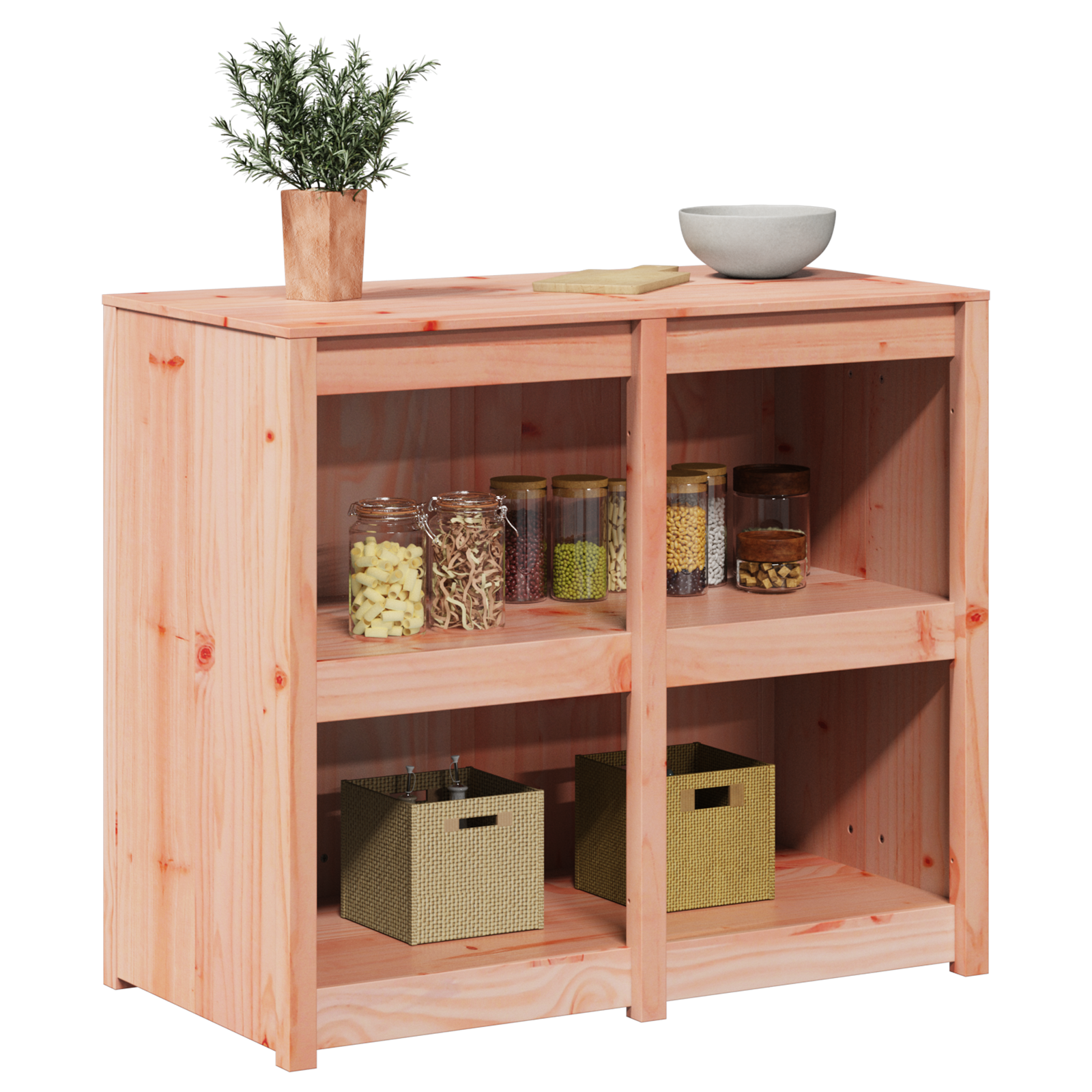Outdoor Kitchen Cabinet 106x55x92 cm Solid Wood Douglas Fir - Image 3