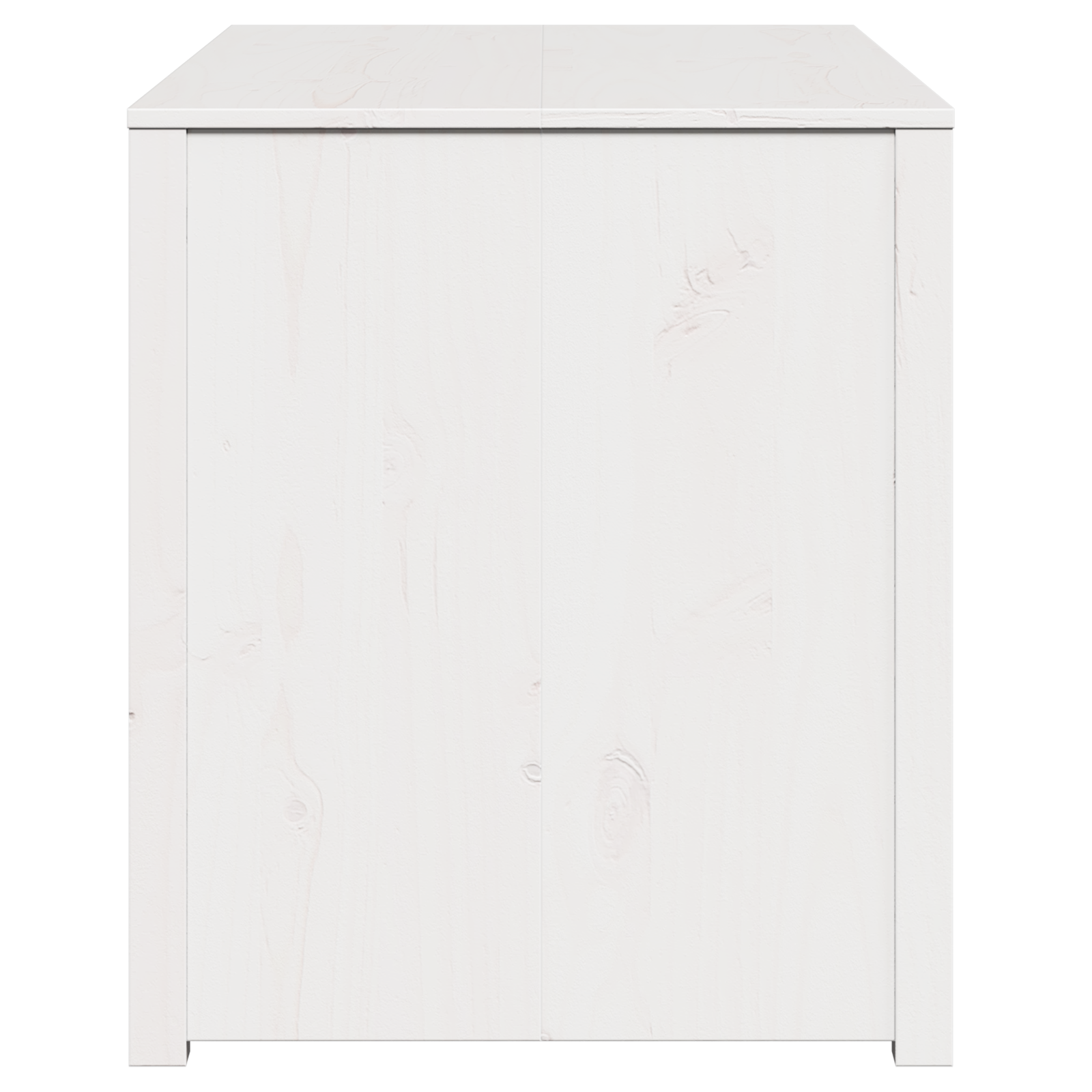 Outdoor Kitchen Cabinet White 106x55x64 cm Solid Wood Pine - Image 7