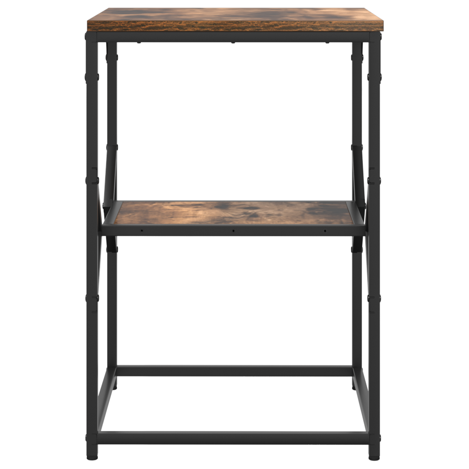 Side Table Smoked Oak 41x40x60 cm Engineered Wood - Image 6