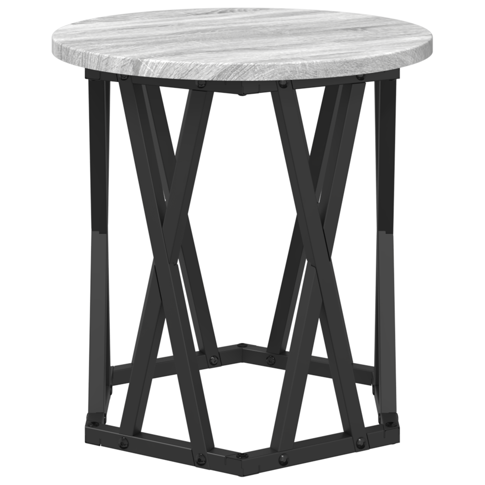 Nesting Side Tables 2 pcs Grey Sonoma Engineered Wood - Image 7